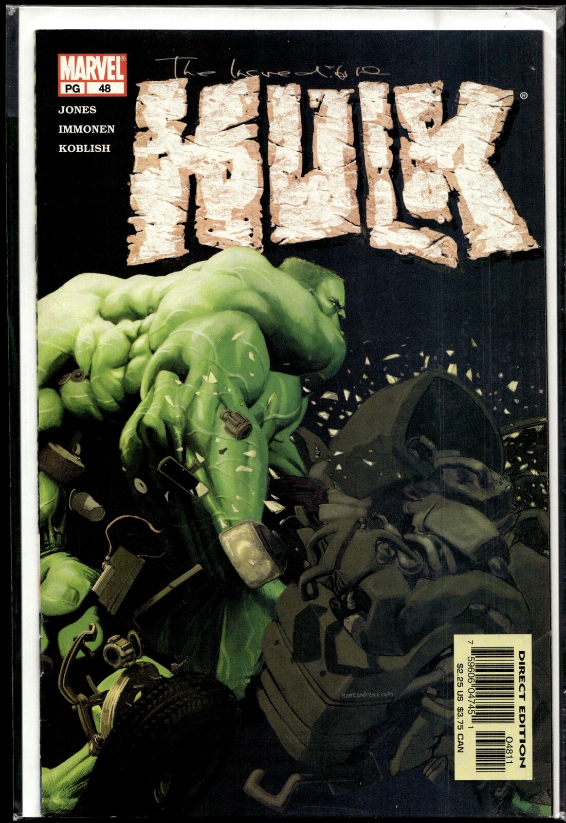 2003 Incredible Hulk #48 Marvel Comic