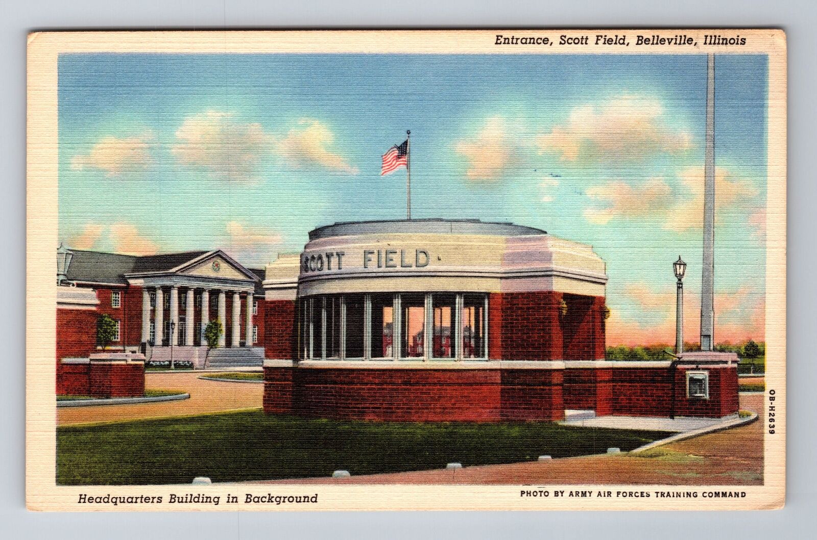 Belleville IL-Illinois, Entrance Schott Field, Antique, Vintage Postcard