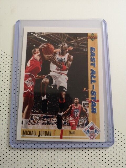 Michael Jordan Chicago Bulls NBA Card Upper Deck 91 92 East All Star #69