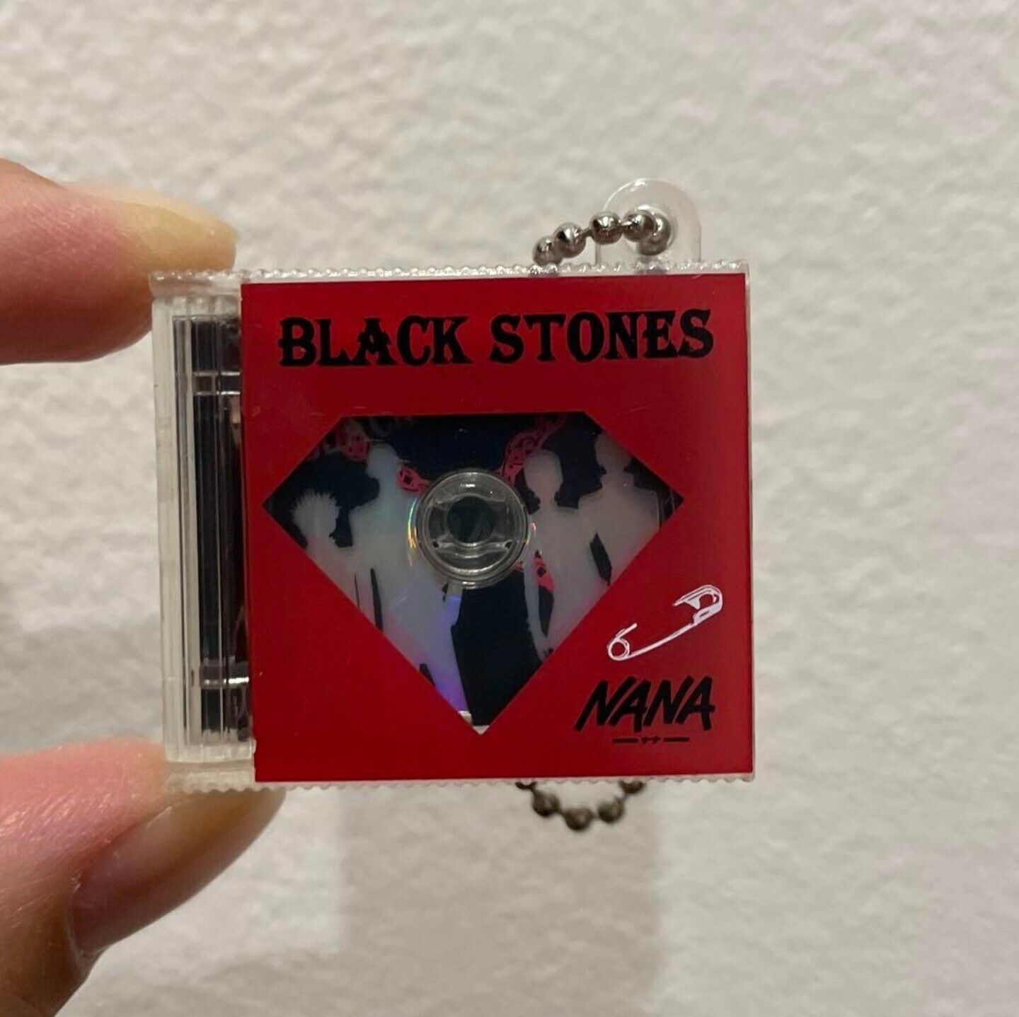 Mint Ai Yazawa NANA Mini CD Keychain Black Stones Keychain Charm From Japan
