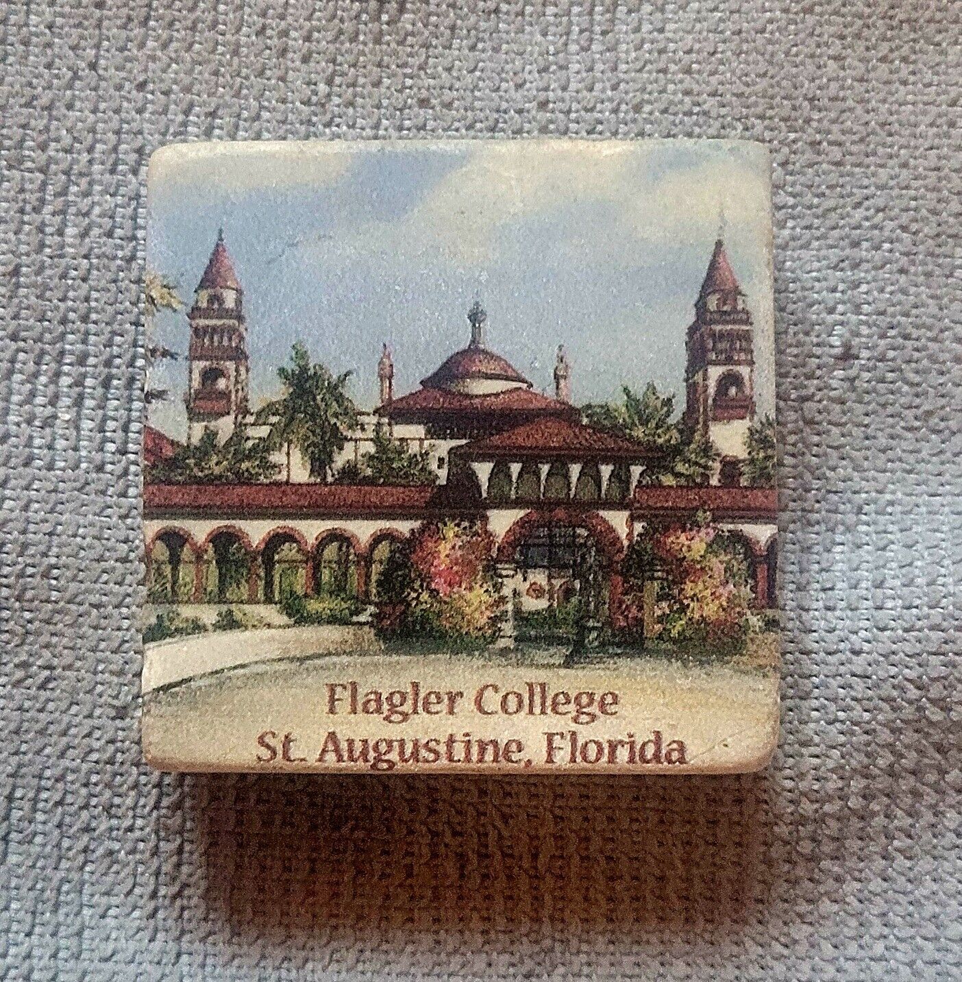 Flagler College St Augustine Florida Refrigerator Magnet Souvenir 
