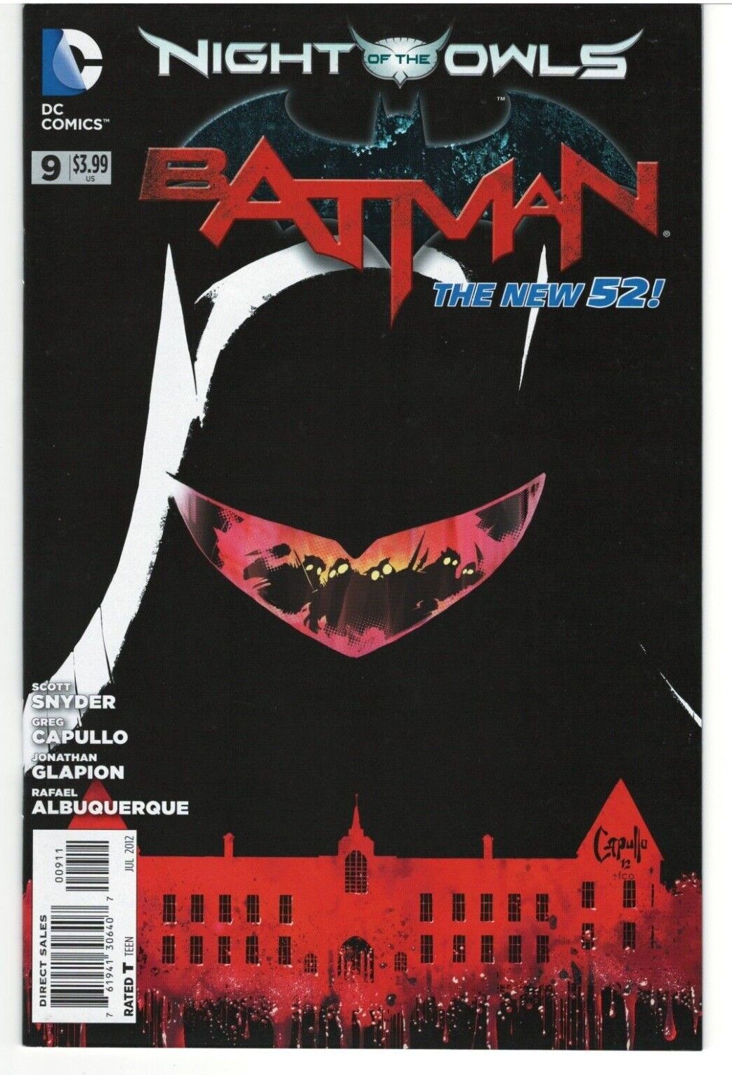 BATMAN #9 : 2012 : 2 Stories : DC : New 52