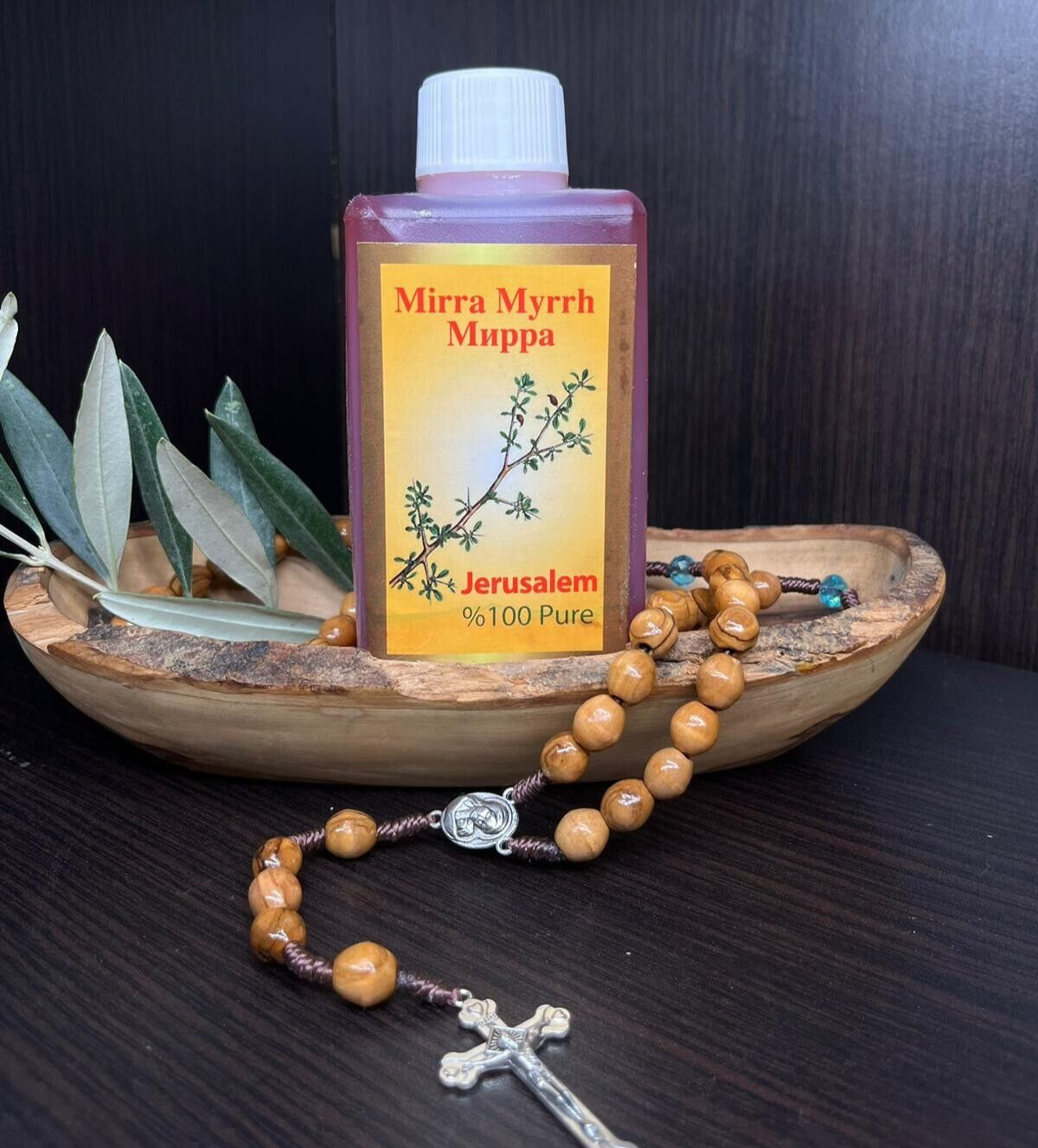 250ml Anointing Oil Jerusalem Mirra ,Plastic Bottle 100% Pure Myrrh