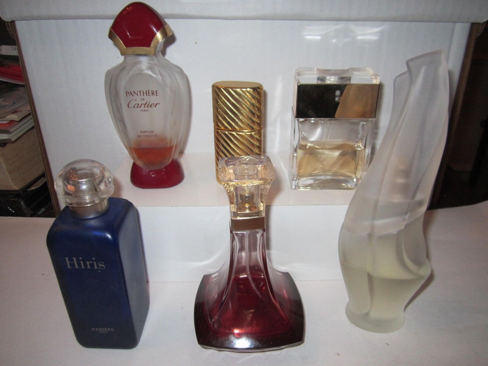 LOT OF FRENCH PERFUMES & MORE - HERMES, CARTIER & MORE - SEE LIST BELOW