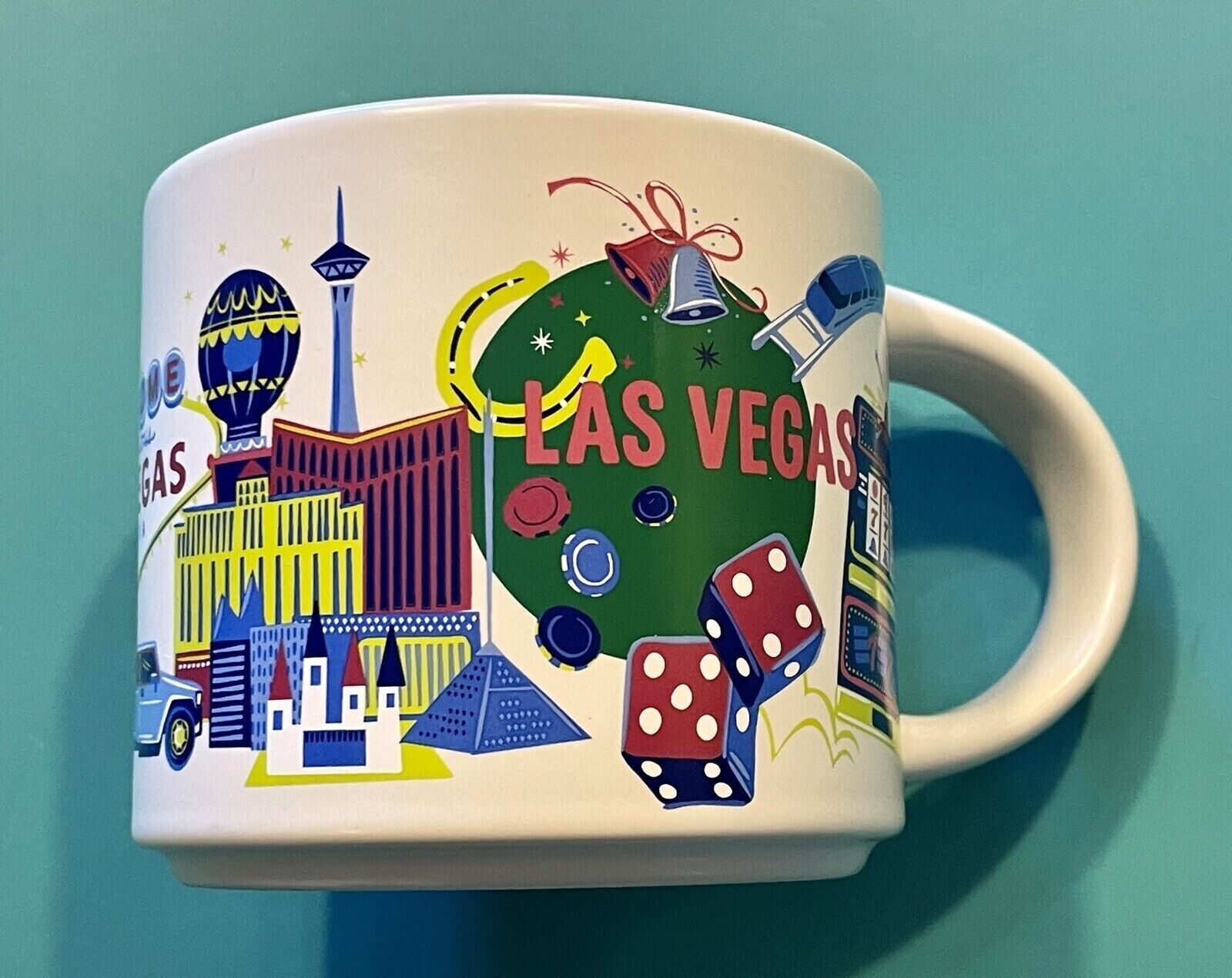 Starbucks DISCOVERY SERIES Las Vegas Coffee Mug 14 Oz Dishwasher/Microwave Safe