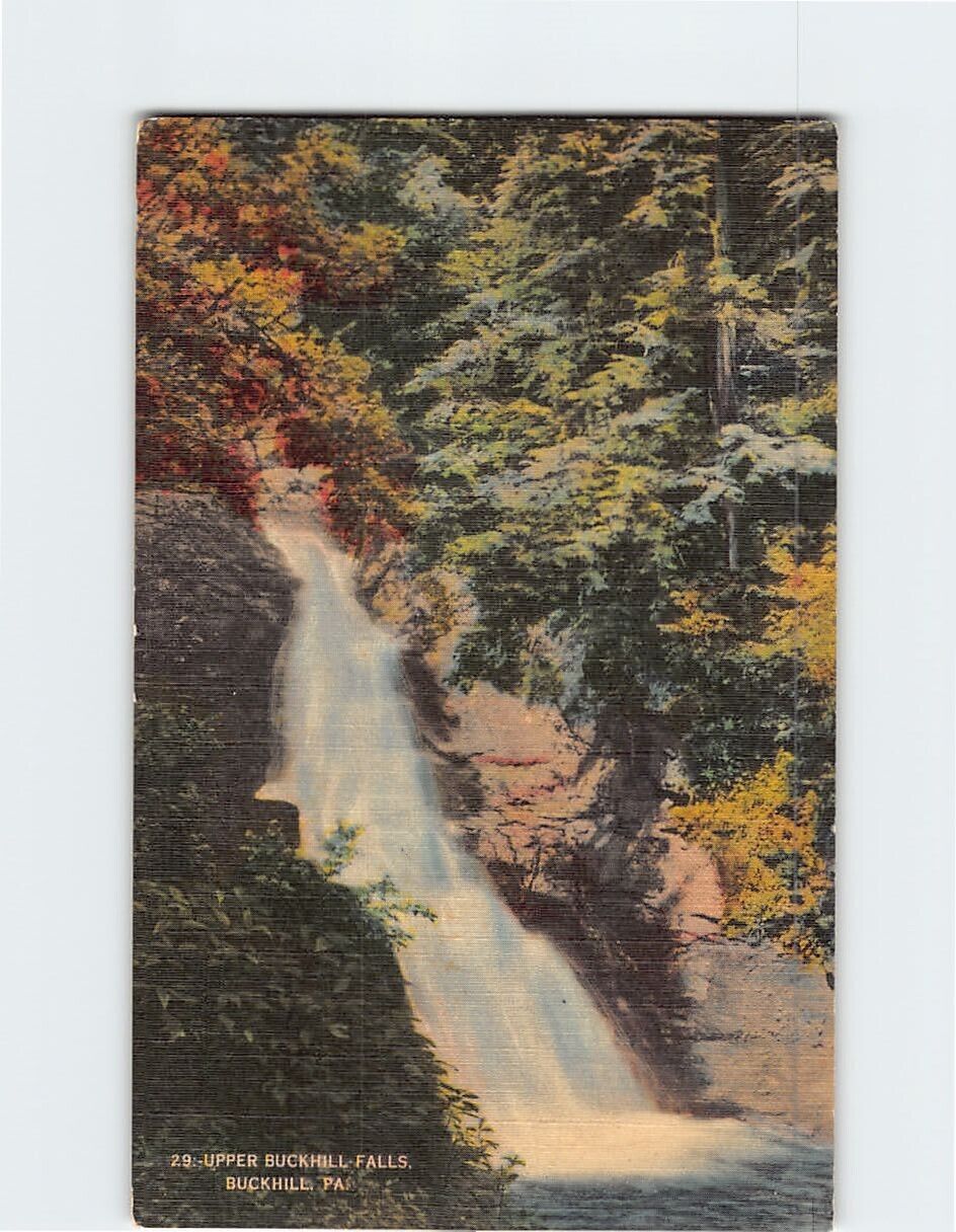 Postcard Upper Buckhill Falls Buckhill Pennsylvania USA