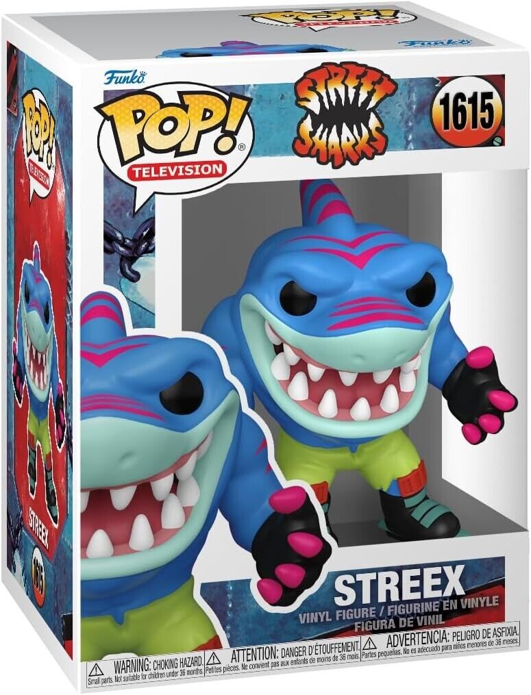 Funko Pop TV: Street Sharks - Streex #235 (PRE-ORDER)