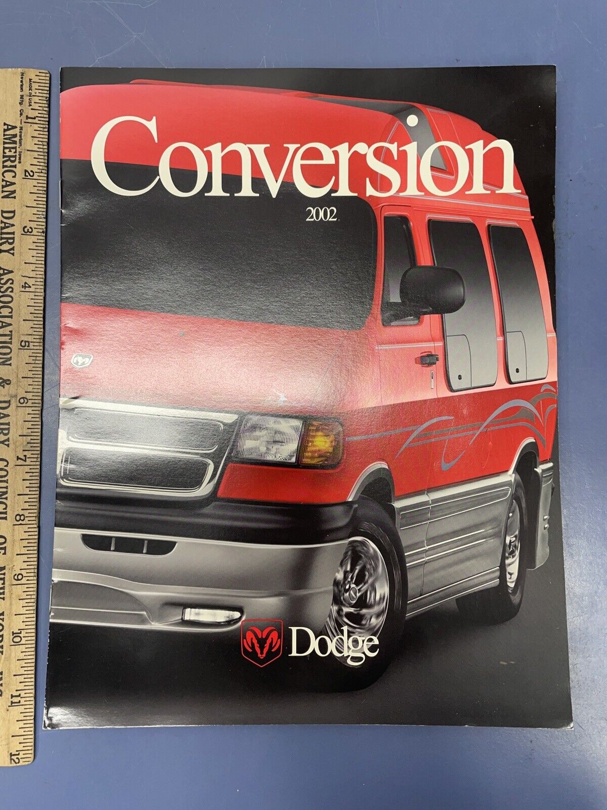 NOS 2002 Dodge Conversion Van Dealership, Sales Brochure ￼