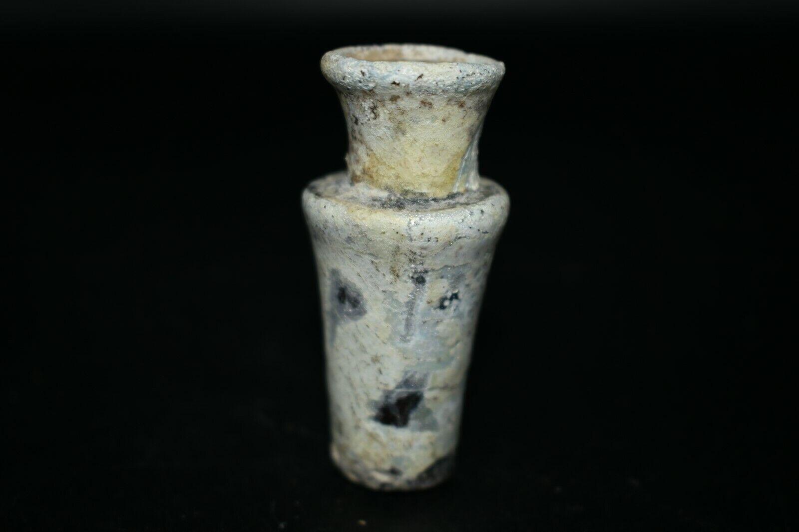 Beautiful Genuine Ancient Roman Glass Medicine cosmetic Vial Ca. 2nd Century AD