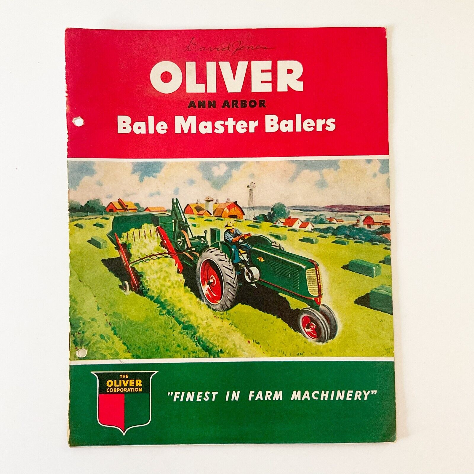 Oliver Ann Arbor Bale Master Balers Brochure