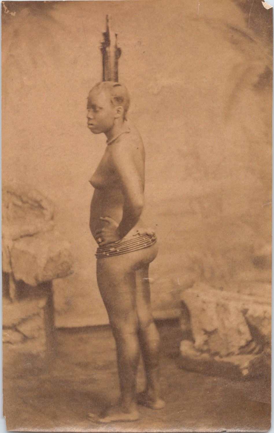 Senegal, woman, vintage print, ca.1880 Senegal, woman, vintage print, ca.1880