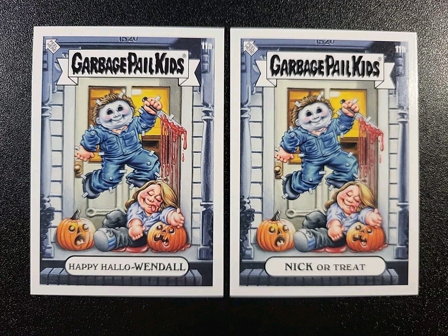 Halloween John Carpenter Michael Myers Laurie Strode Garbage Pail Kids Card
