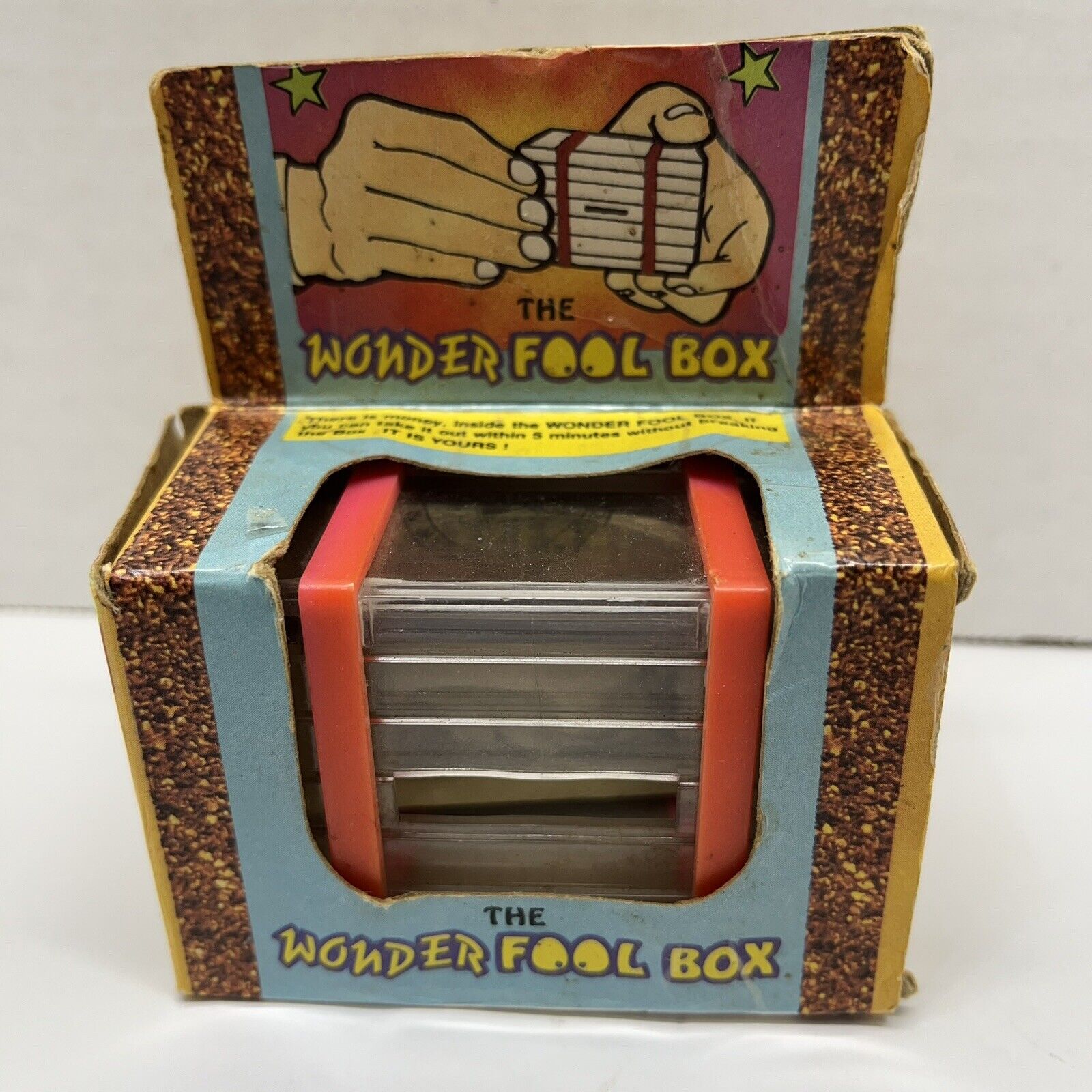 Vintage The Wonder Fool Box Magic Trick Original Box and Instructions India