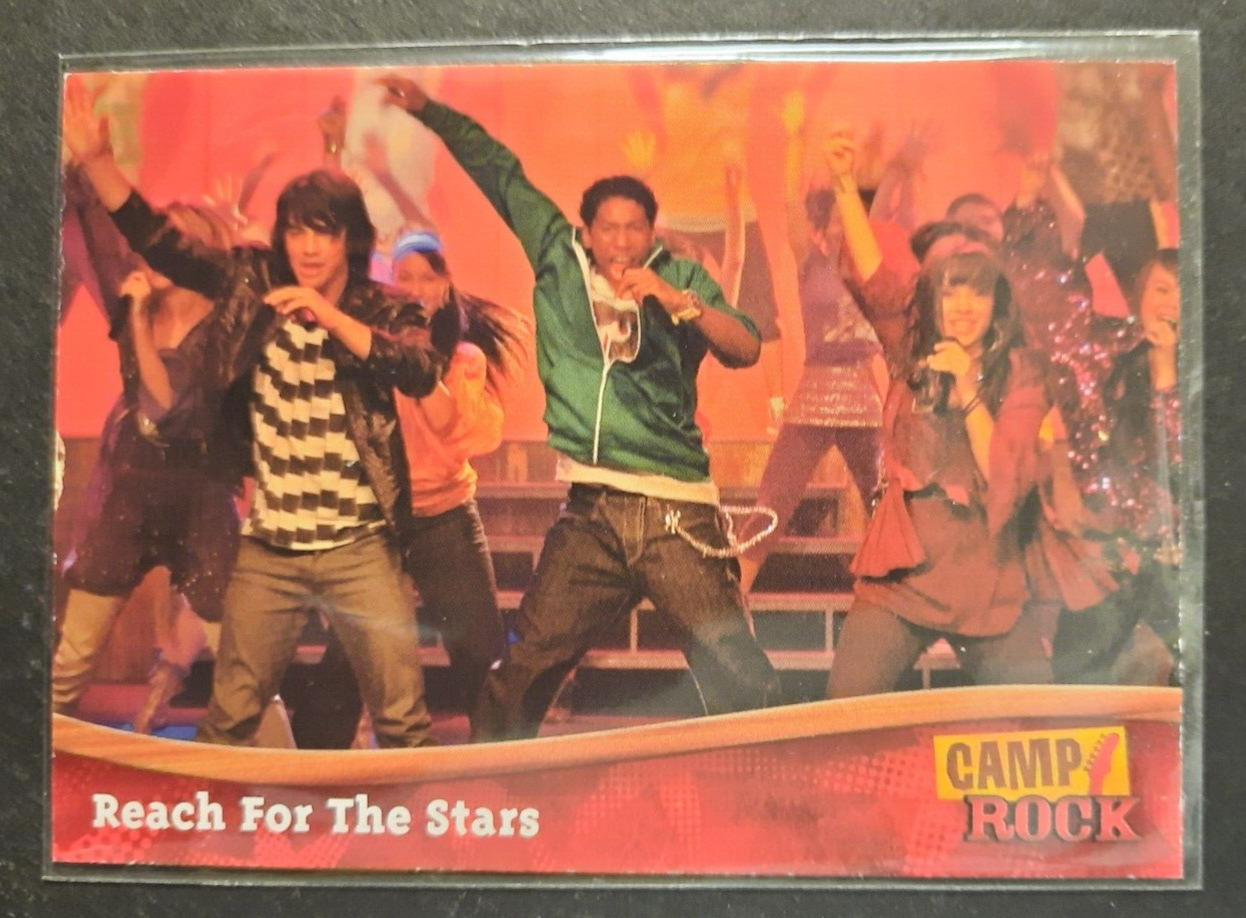 CAMP ROCK Disney TV Series Trading Cards Promo Card #P1 Topps 2008