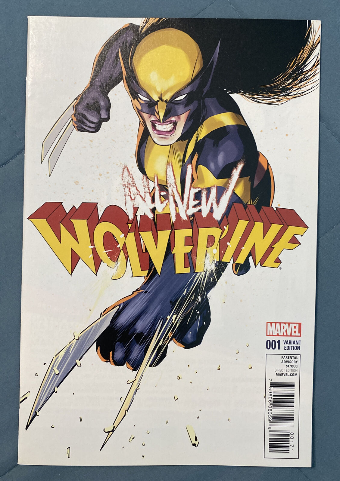 ALL-NEW WOLVERINE #1 DAVID LOPEZ 1:25 VARIANT, 1st LAURA KINNEY AS WOLVERINE