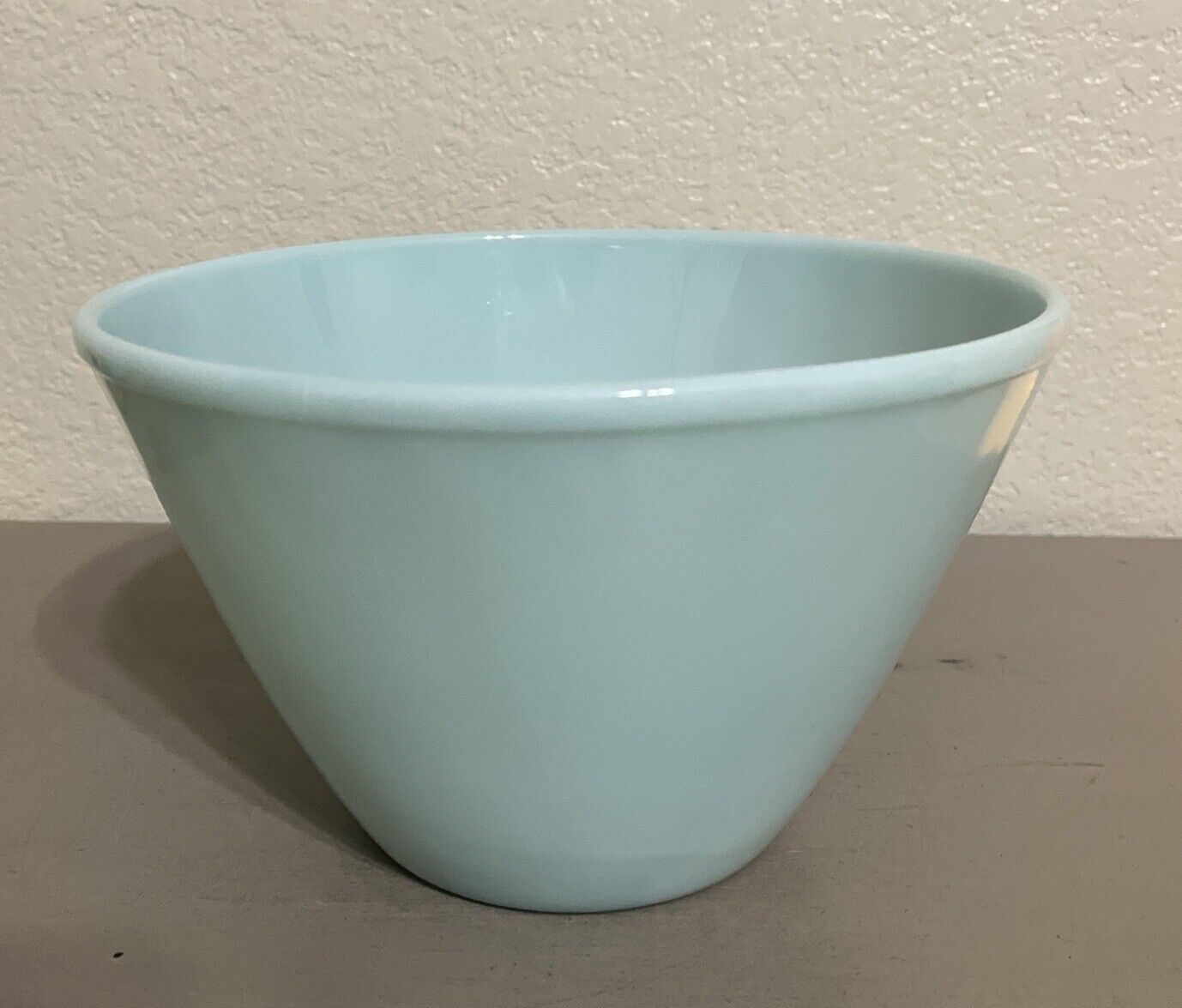 Vintage 1950s Fire King Azurite Blue Mixing Bowl by Anchor Hocking 1 1/2 Quart