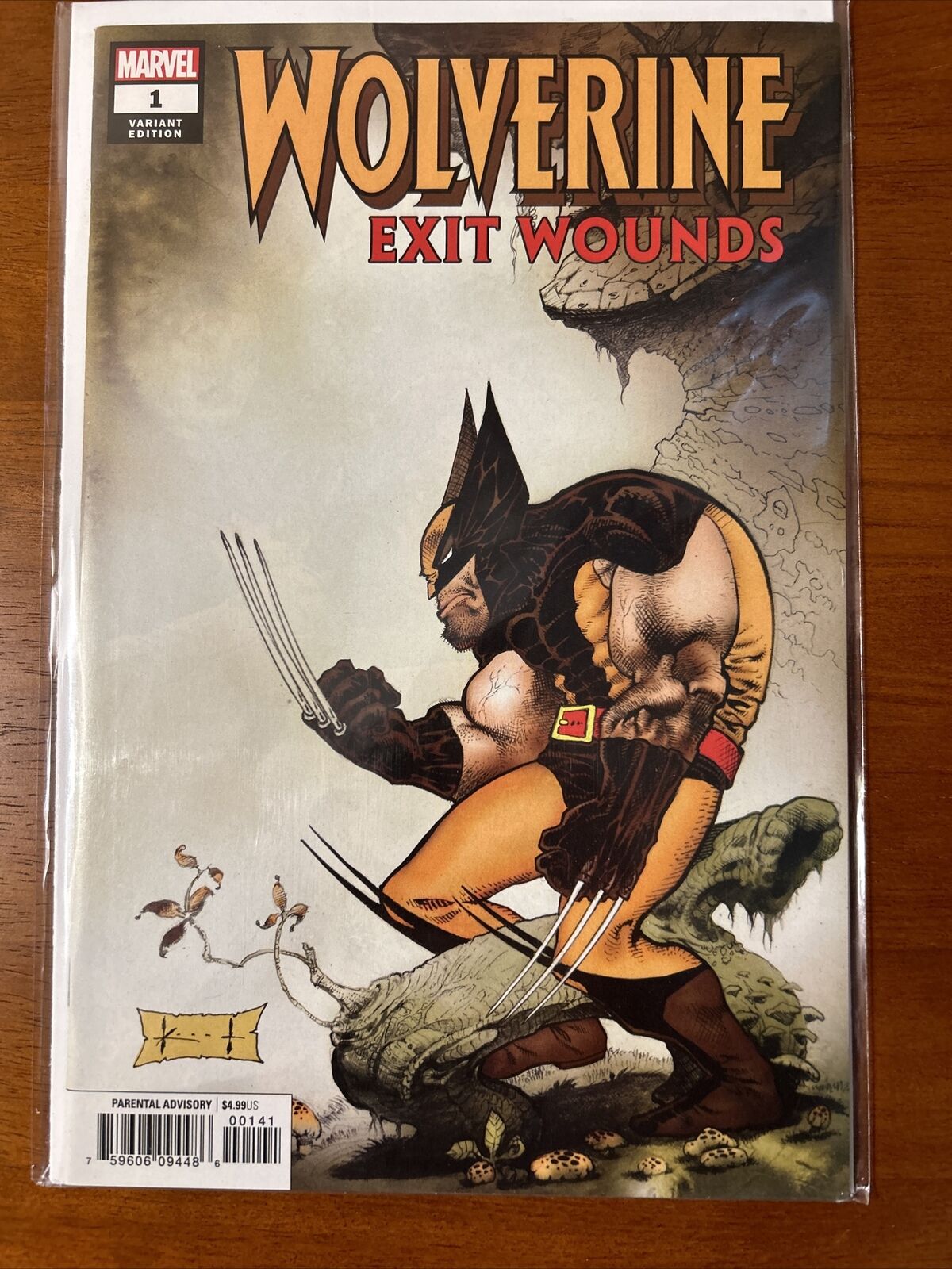 Wolverine: Exit Wounds #1 NM Sam Keith Variant, Marvel 2019