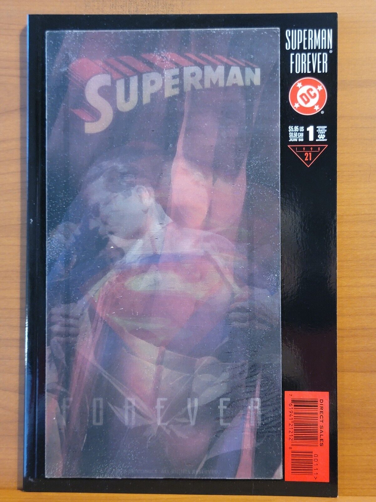 Superman Forever #1 NM DC 1998  Alex Ross Lenticular Cover  I Combine Shipping