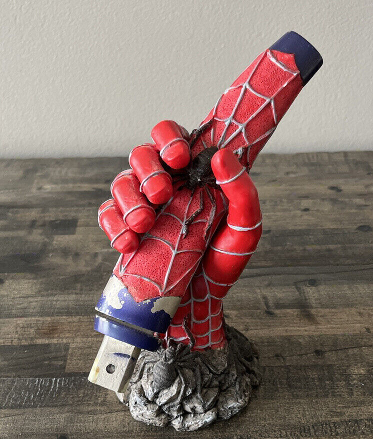 RARE Spiderman Spider's Fury Tanto Dagger & Hand Holder Marvel-MSG Dagger Grip