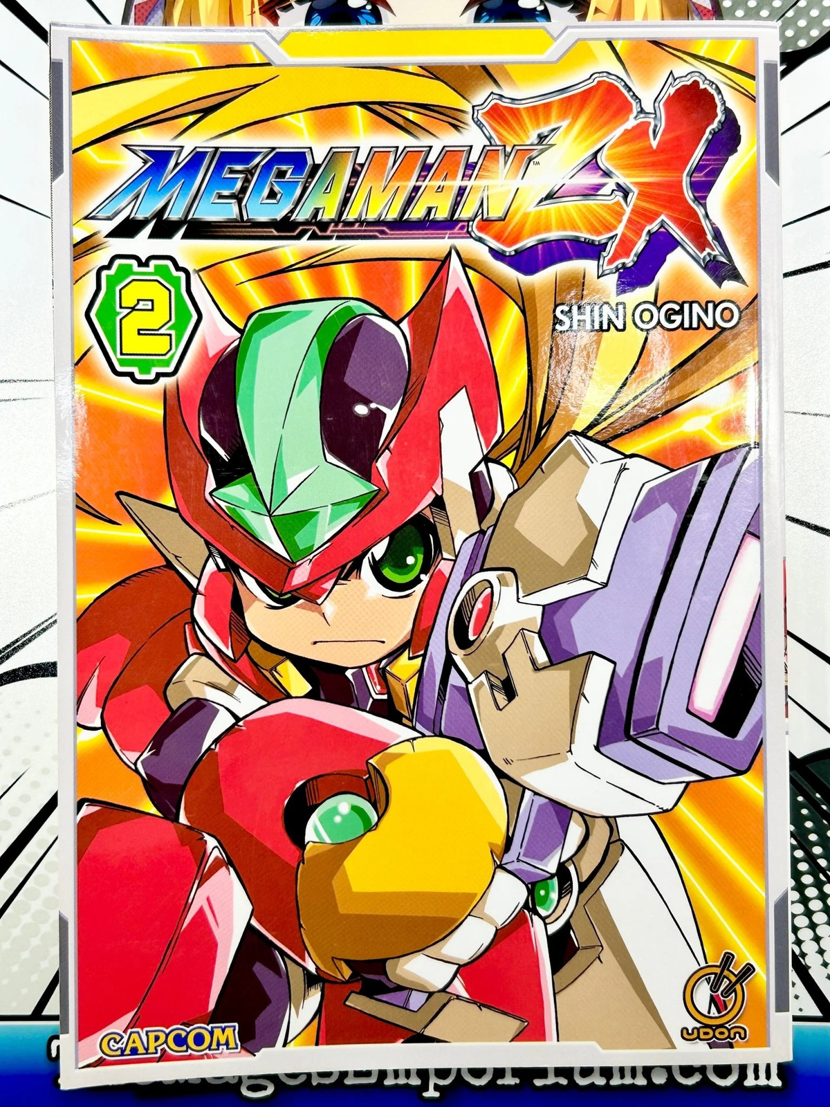Megaman ZX Vol 2 Used English Manga Graphic Novel Comic Book