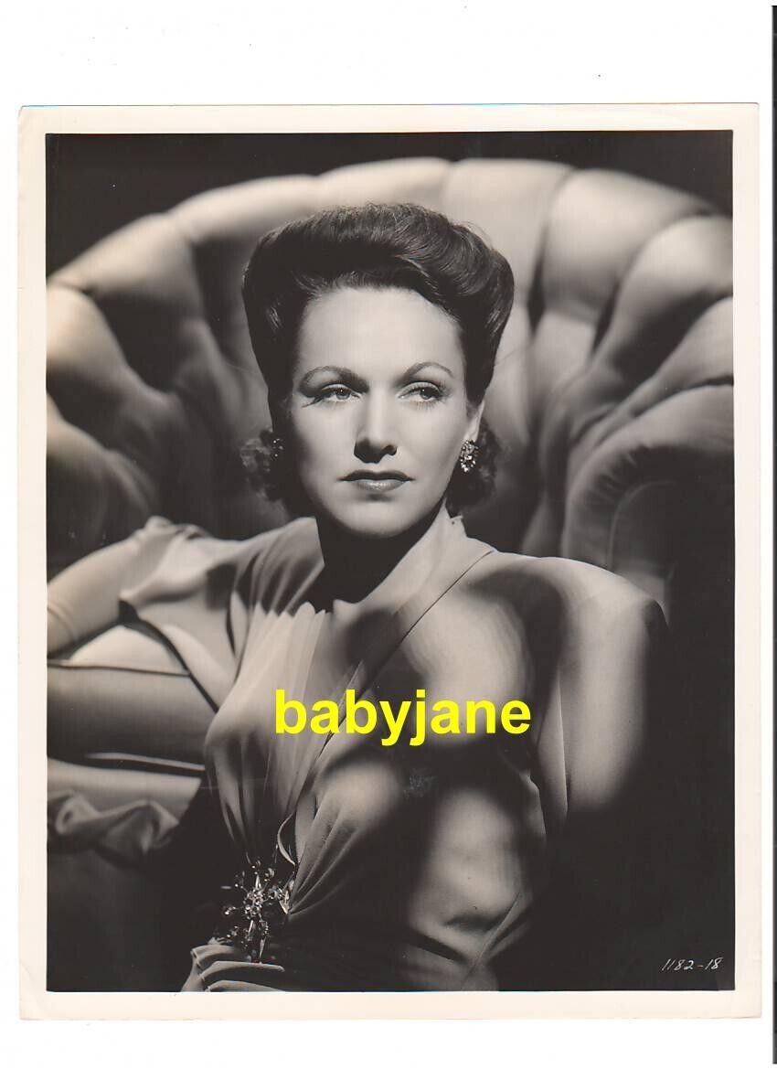 ROSE HOBART ORIGINAL 8X10 PHOTO PORTRAIT 1941 MGM LADY BE GOOD
