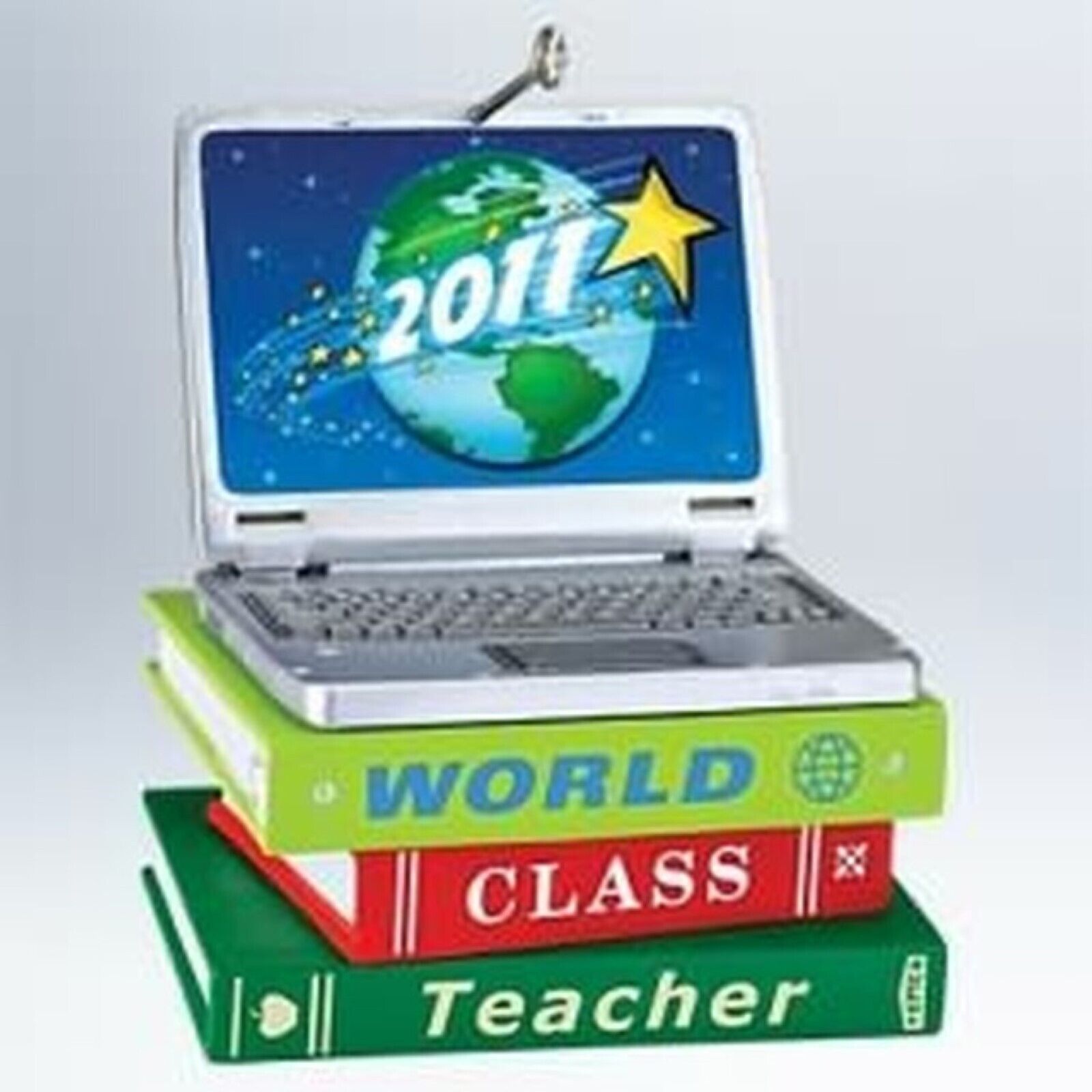 \'World Class Teacher\' NEW Hallmark 2011 Ornament