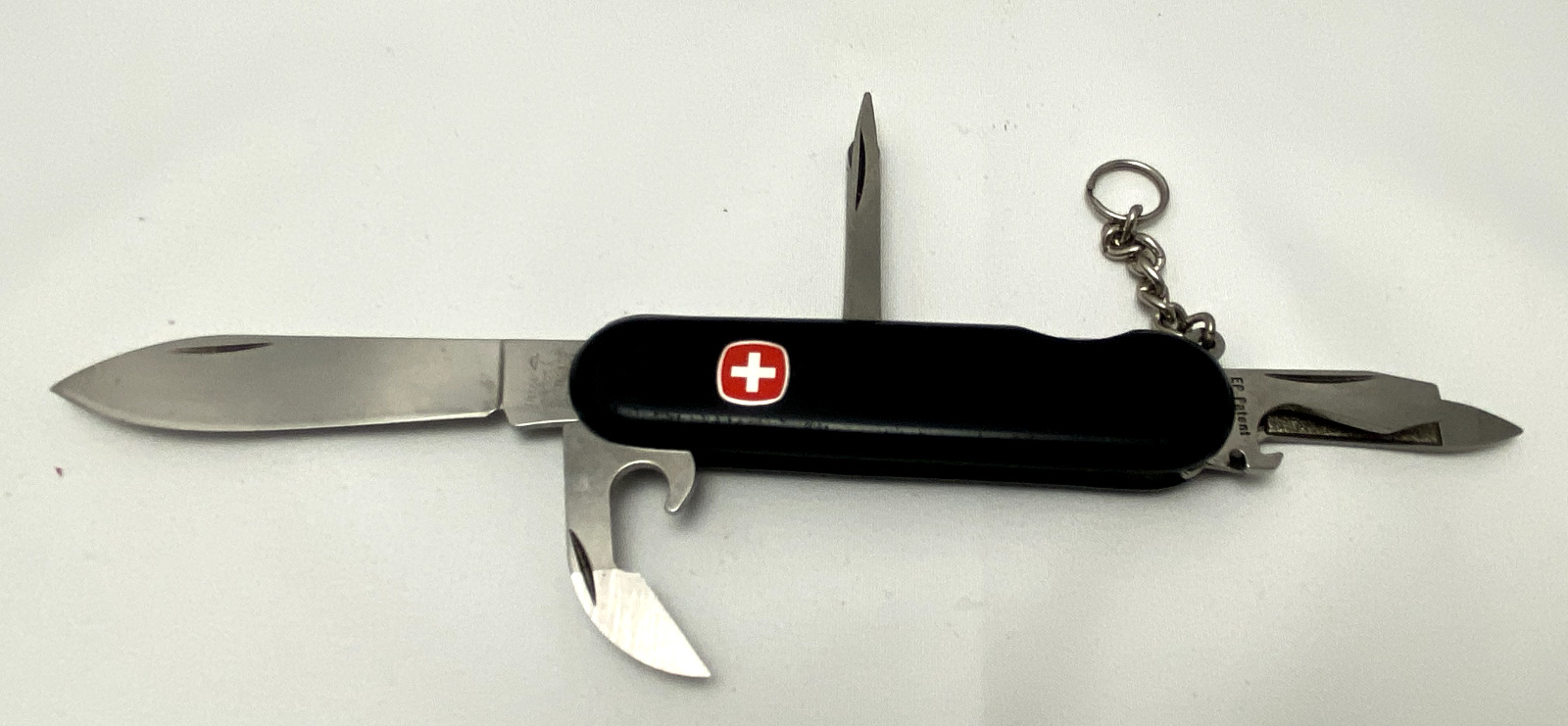 Wenger Delemont Switzerland Swiss Army Knife Pocket Knife 1 Blade 7 Tools