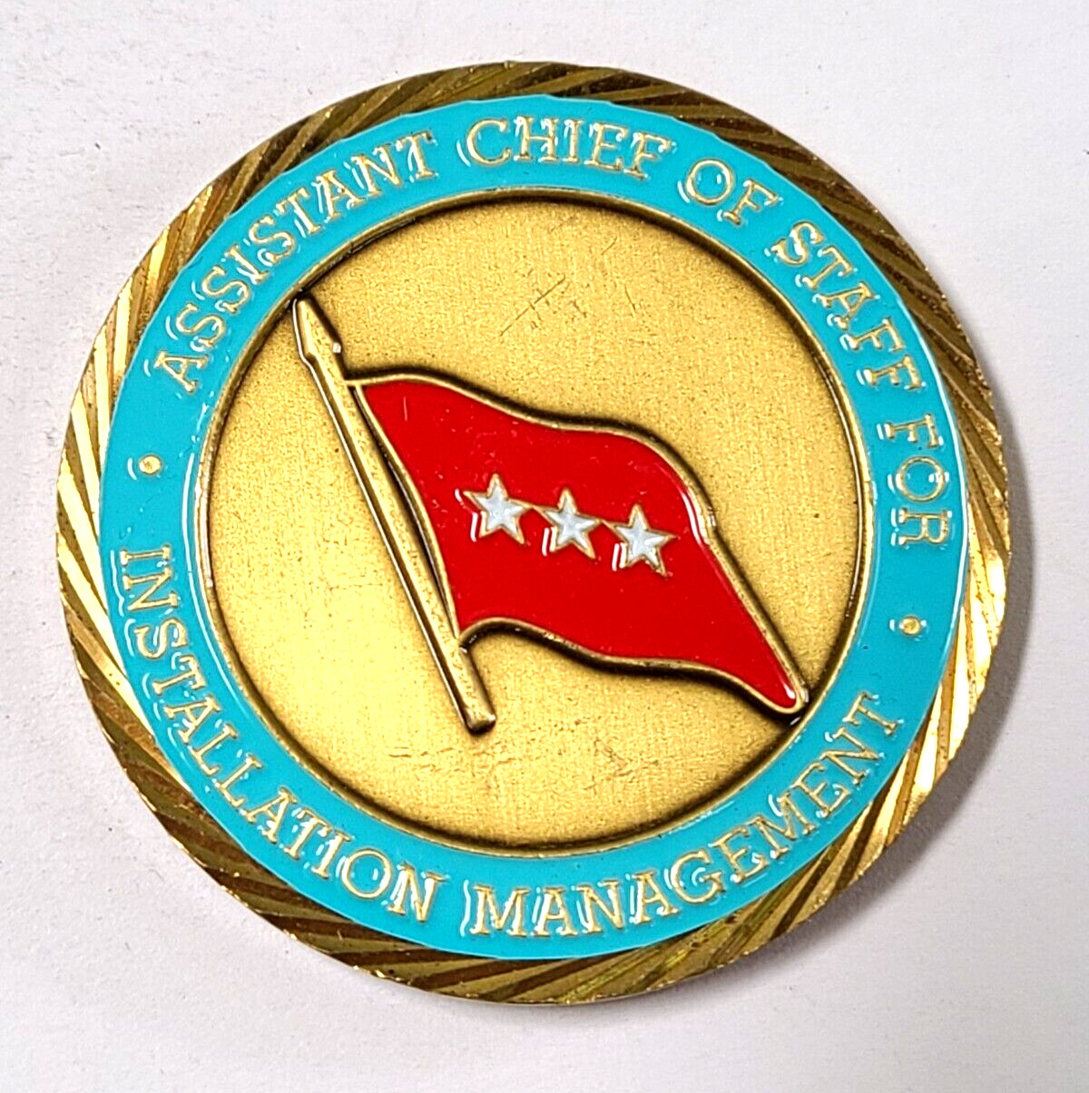 US Army Assistant Chief of Staff Installation Management Generals Challenge Coin
