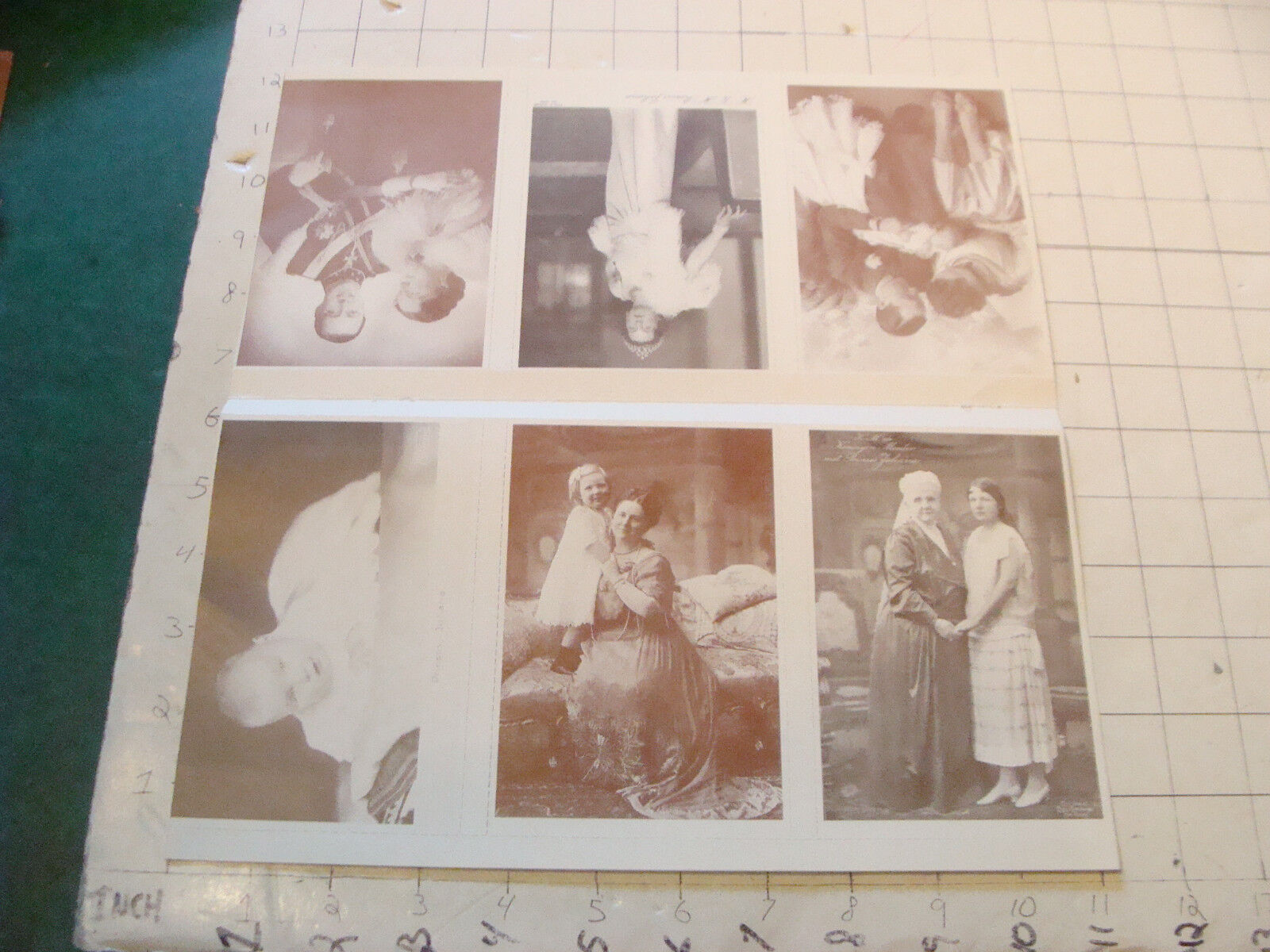 original 1980 - 6 unused postcards of QUEEN KONINGIN BEATRIX
