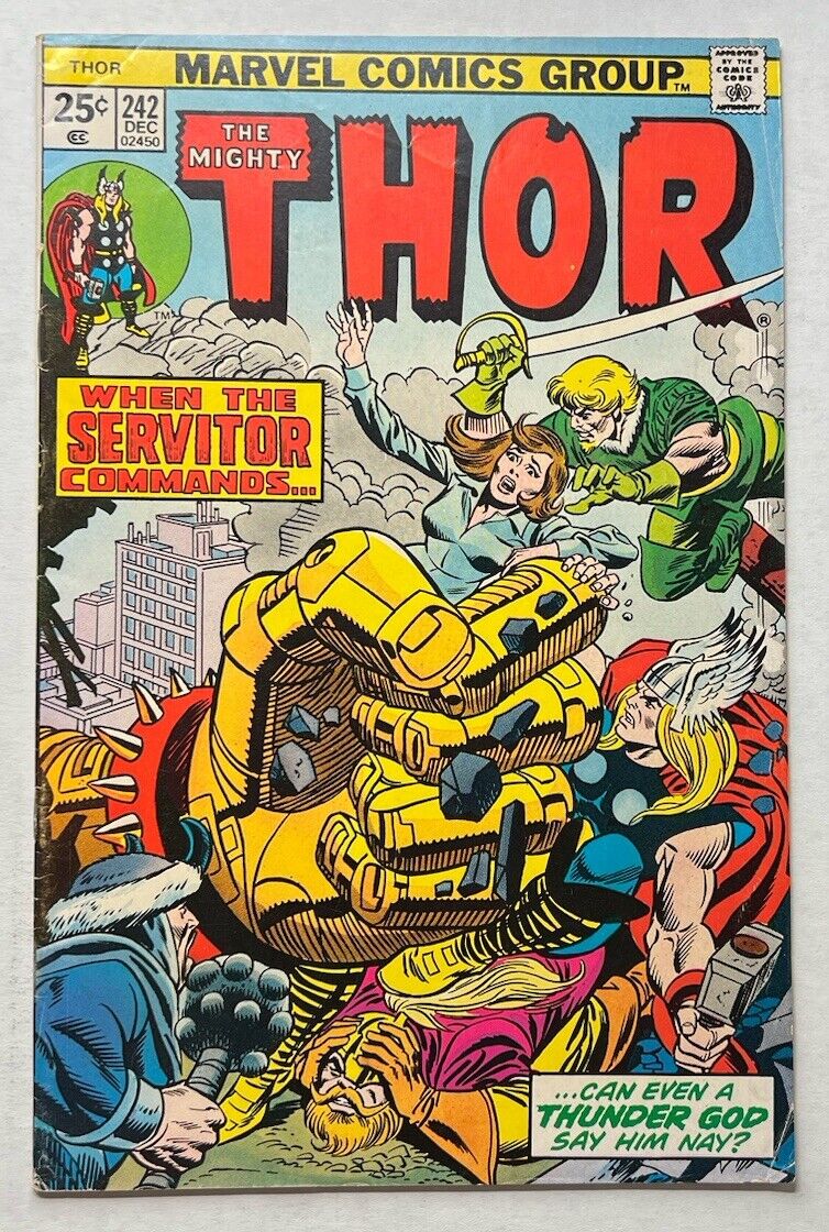 The Mighty Thor #242 1975 Marvel Comic Book - We Combine Shipping