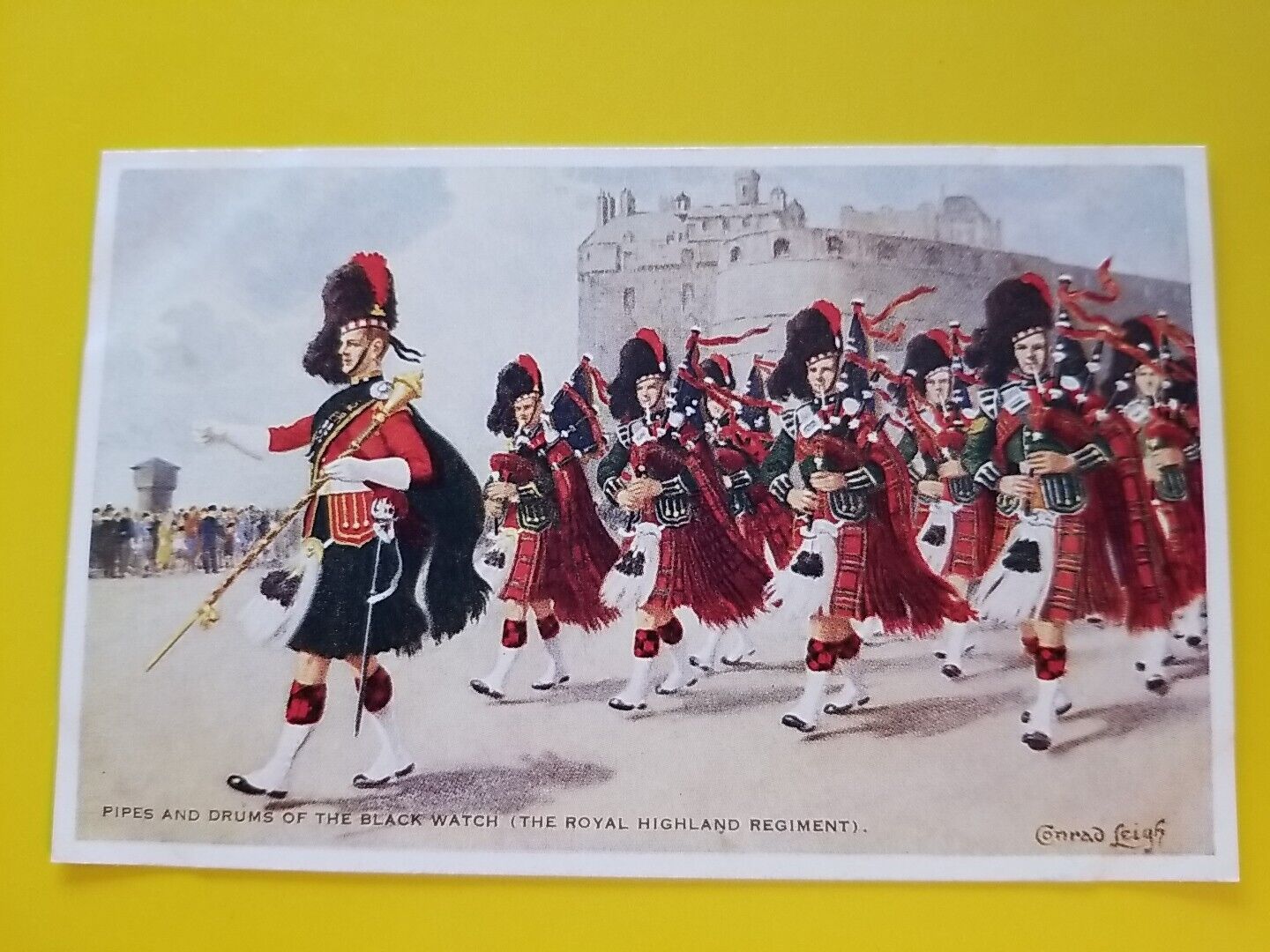 Pipes and Drums of the Argyll and Sutherland Highlanders UK Conrad Leigh