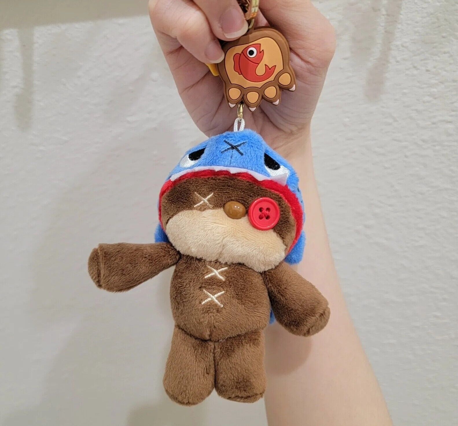 Official Retired Fizz tibbers mini plush keychain league of legends