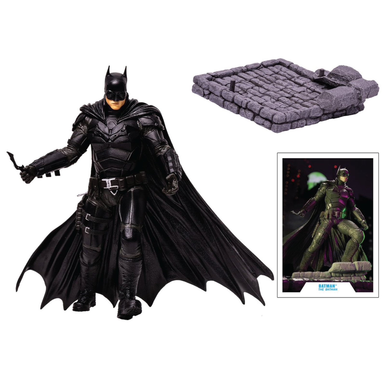 McFarlane Toys Figure DC Multiverse BATMAN Statue, 12 inch, The Batman 2022