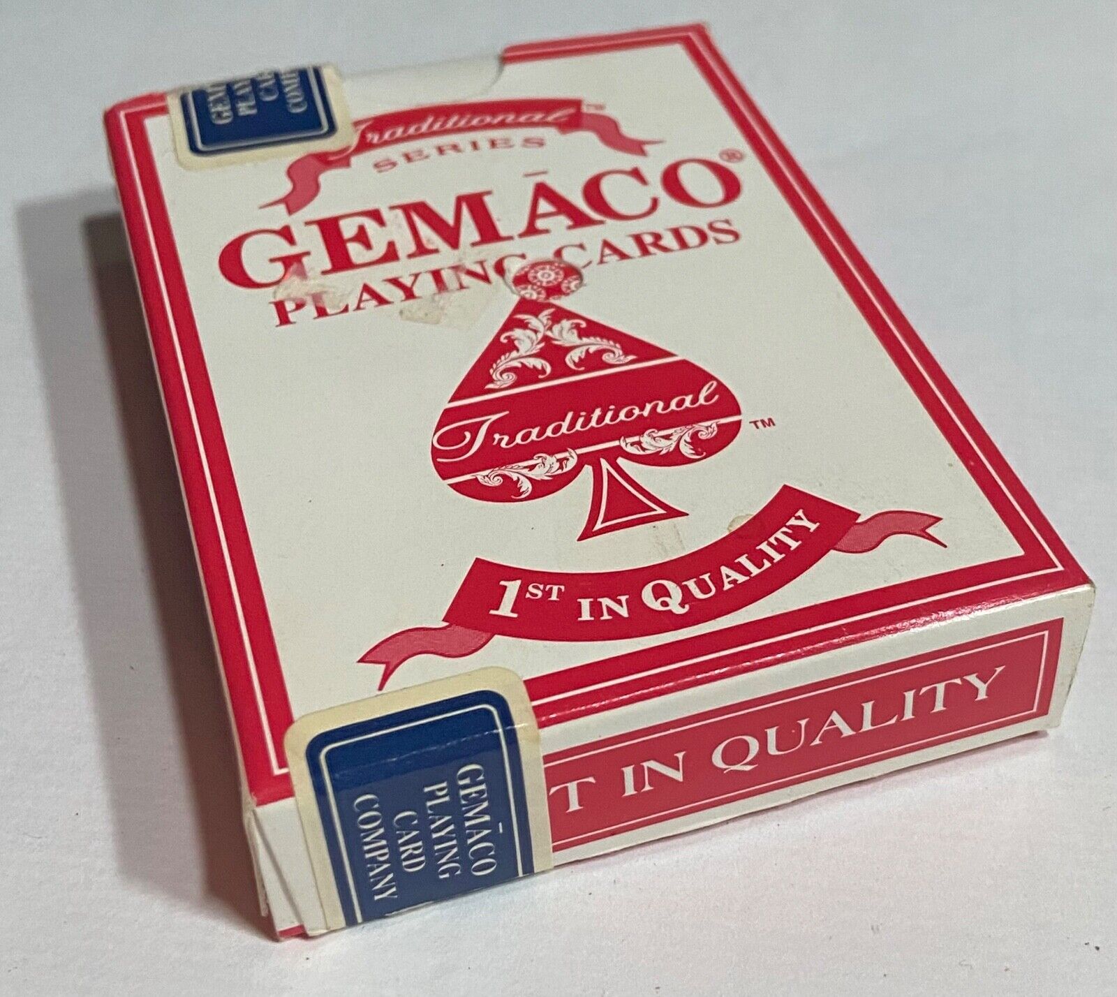 Traditional Series GEMACO Playing Cards Trump Plaza Tech Art II Faces Full Deck
