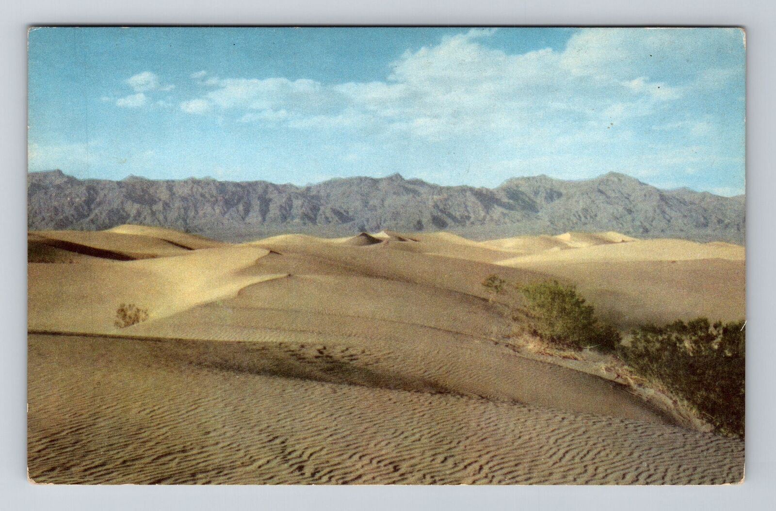 Death Valley CA-California, Desert Scenery, Antique Vintage Souvenir Postcard