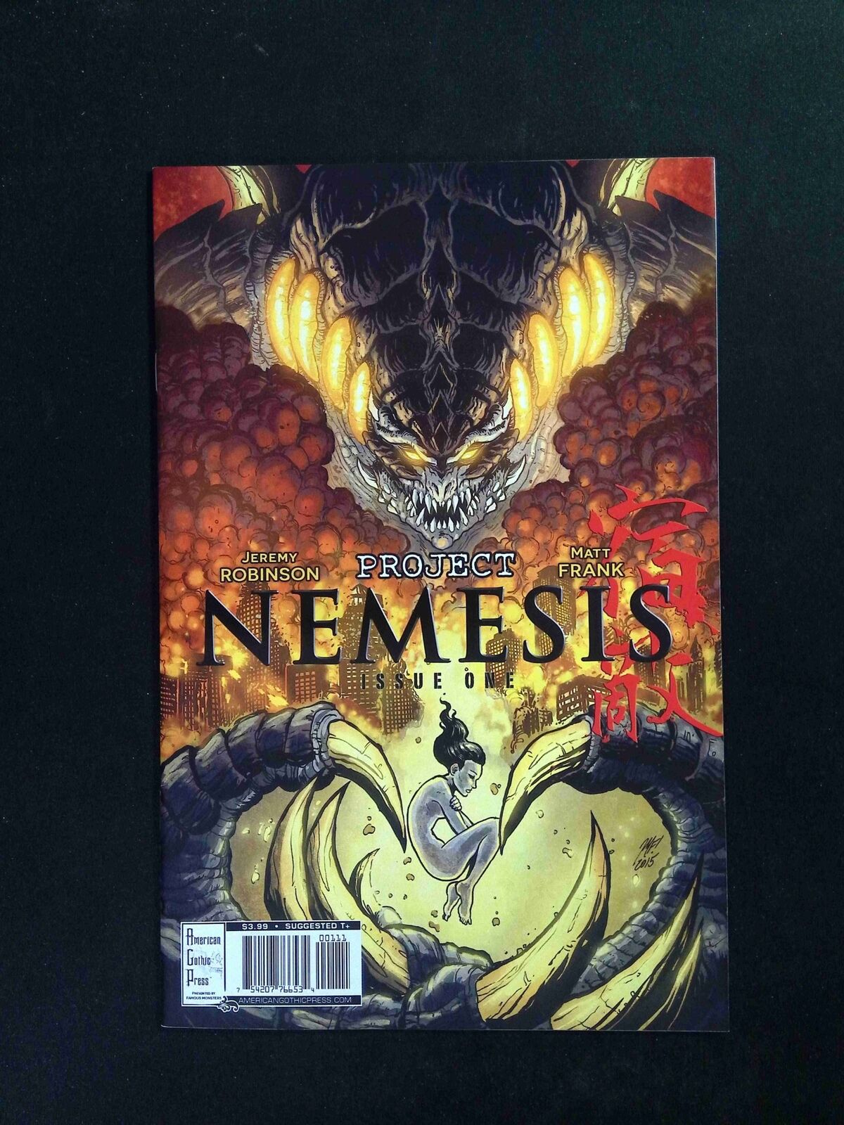Project Nemesis #1  American Gothic Comics 2015 NM
