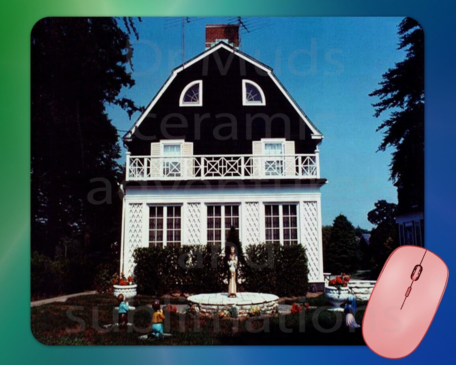 The Amityville Horror House mouse pad