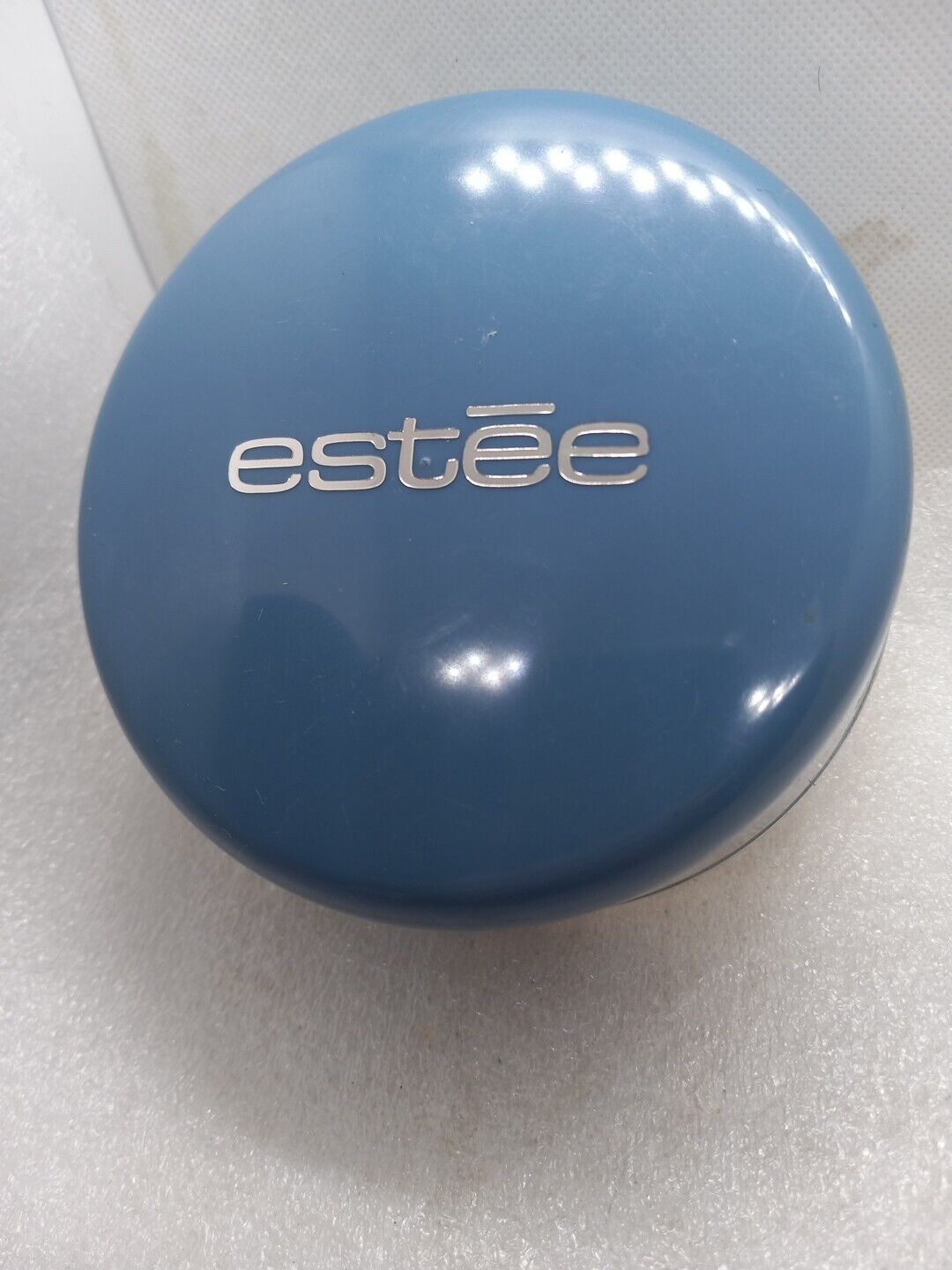 Estee Lauder  Perfumed Body Dusting Powder 3 Oz Vintage Blue Container Unused 
