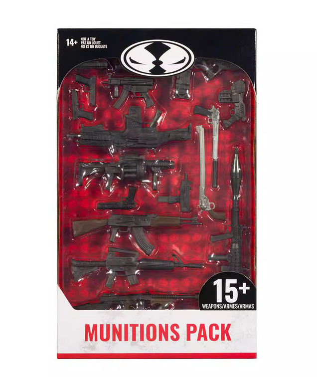 McFarlane Toys MUNITIONS PACK Weapons Guns For 7\