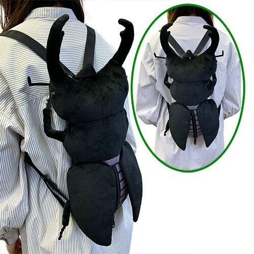 Insect backpack giant stag beetle stuffed plush 55cm
