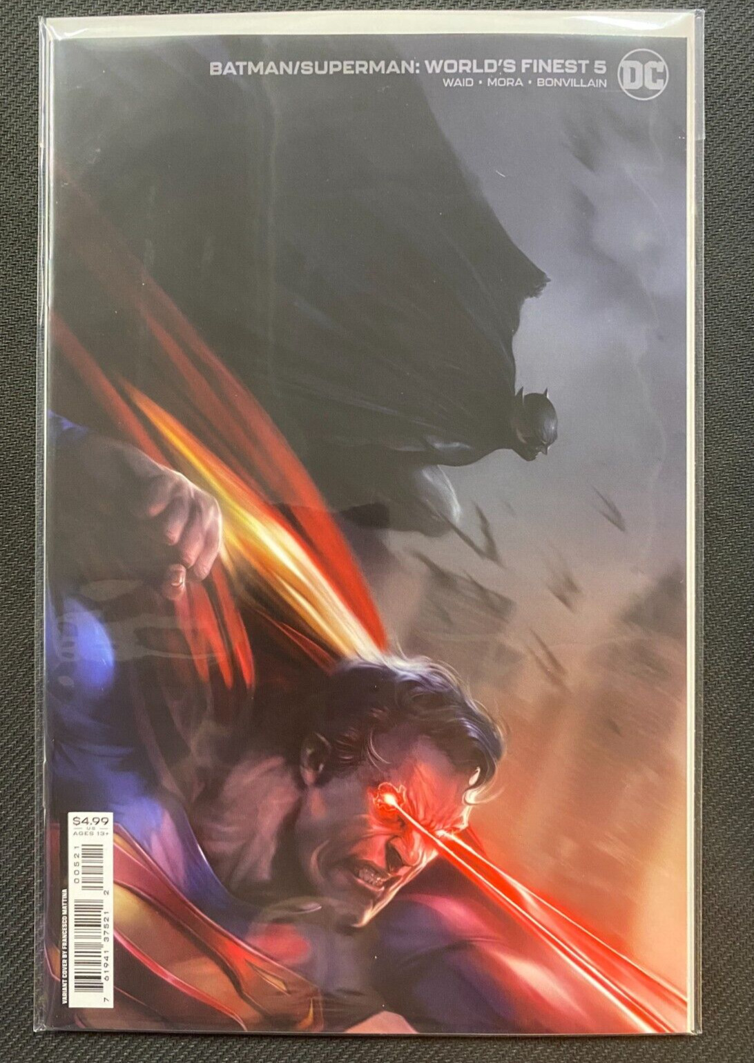 Batman Superman Worlds Finest #5 B Mattina Cover DC 2022 VF/NM Comics
