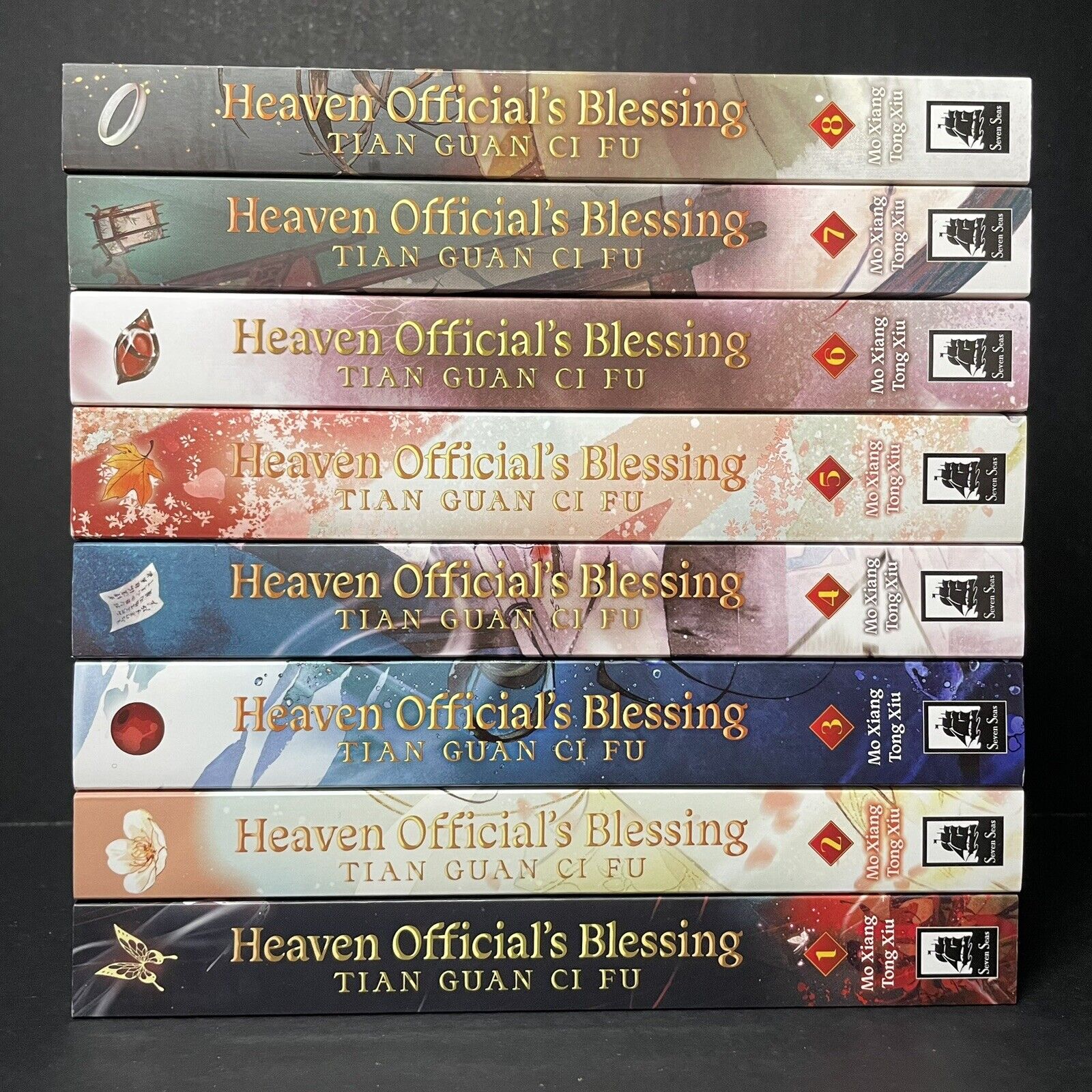 Heaven Official’s Blessing Novel Volumes 1-8 Brand New English Guan Ci Fu