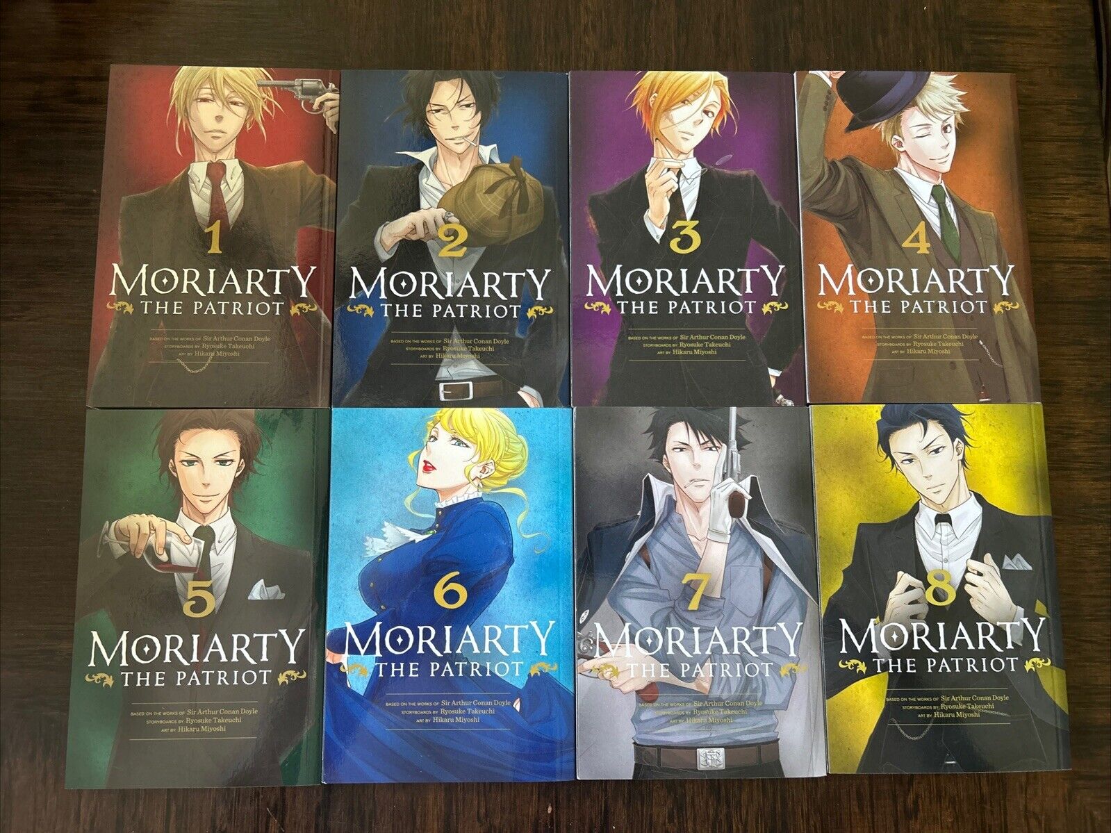 Moriarty the Patriot Manga 1 - 16 SET Viz NM Sherlock Holmes