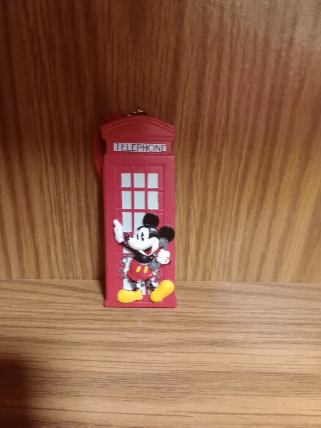 Disney Parks Epcot Red Mickey Mouse Phone Booth United Kingdom