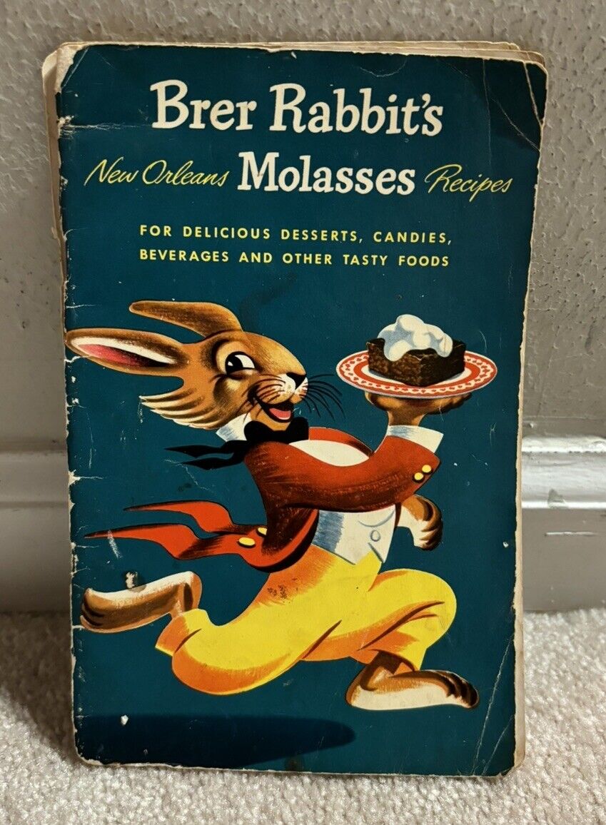 1948 Brer Rabbit Rabbit’s New Orleans Molasses Recipe Book Advertising 