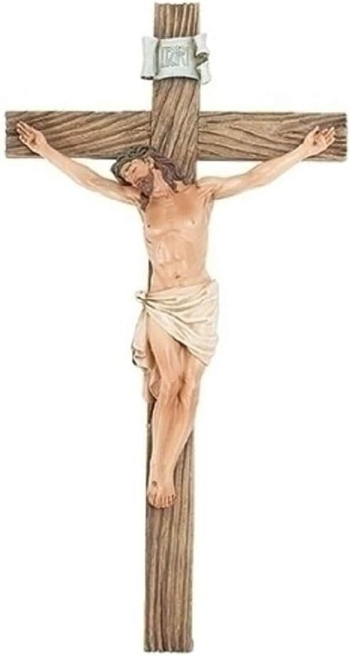 Joseph\'s Studio by Roman, Renaissance Collection, 13.75 Inch Crucifix, Jesus... 