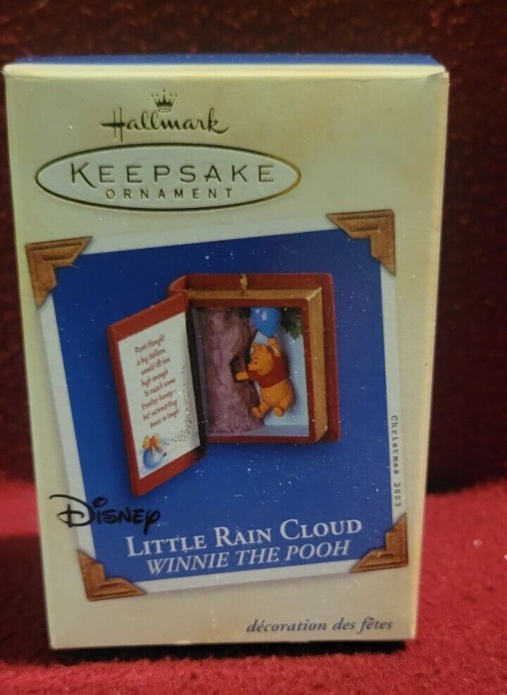Hallmark 2003 Keepsake Ornament Winnie The Pooh Little Rain Cloud Book #6 Series