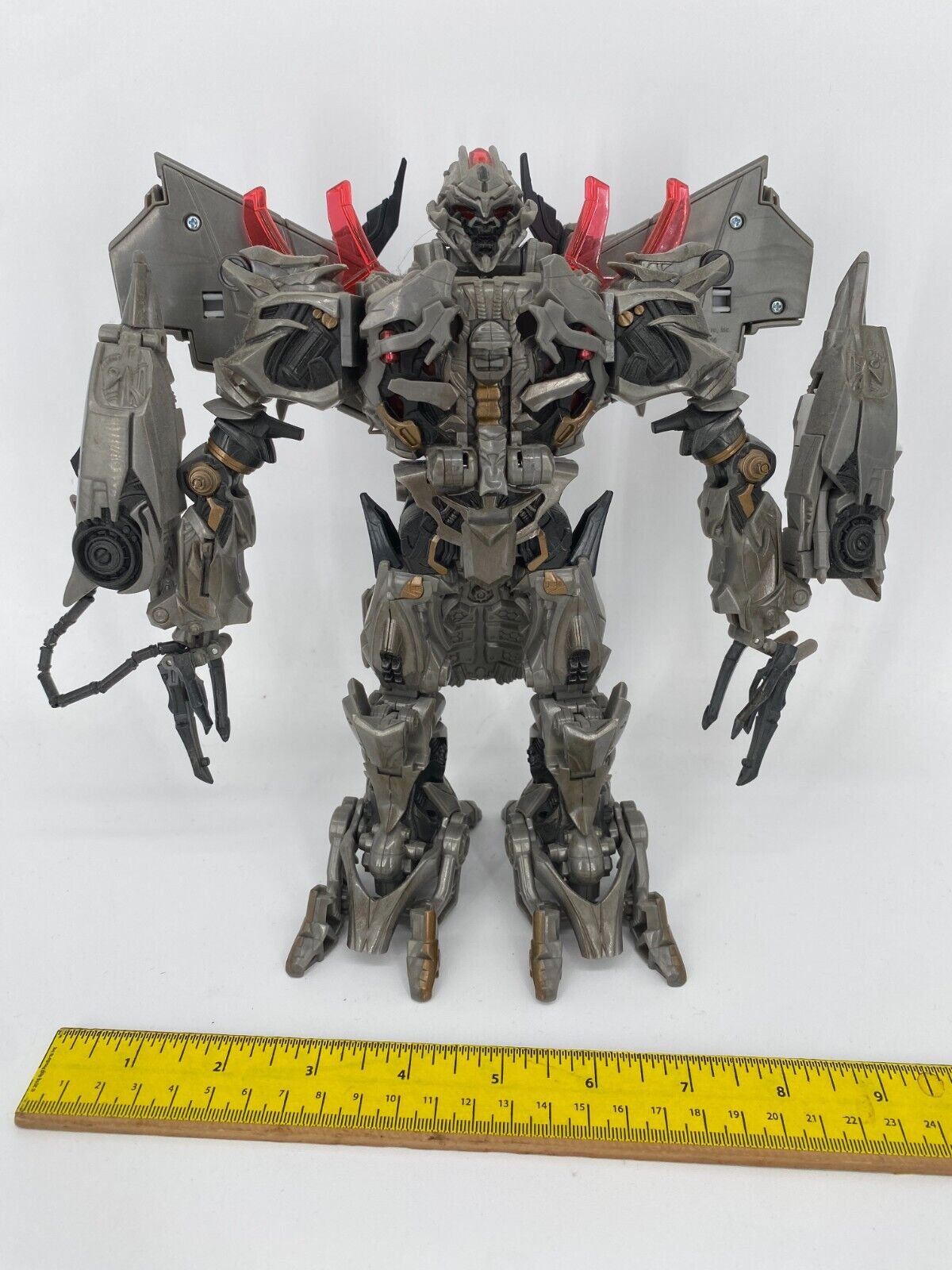 100% complete Premium Megatron Figure  Hasbro Transformers Movie Leader Class