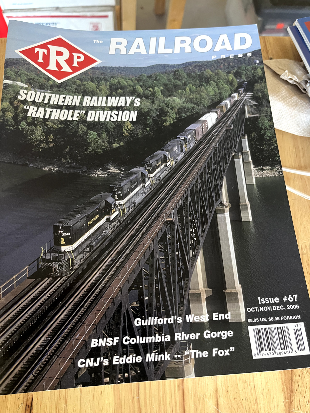 Southern Rathole Division The Railroad Press Magazine Oct/Nov/Dec 2005  Issue 67