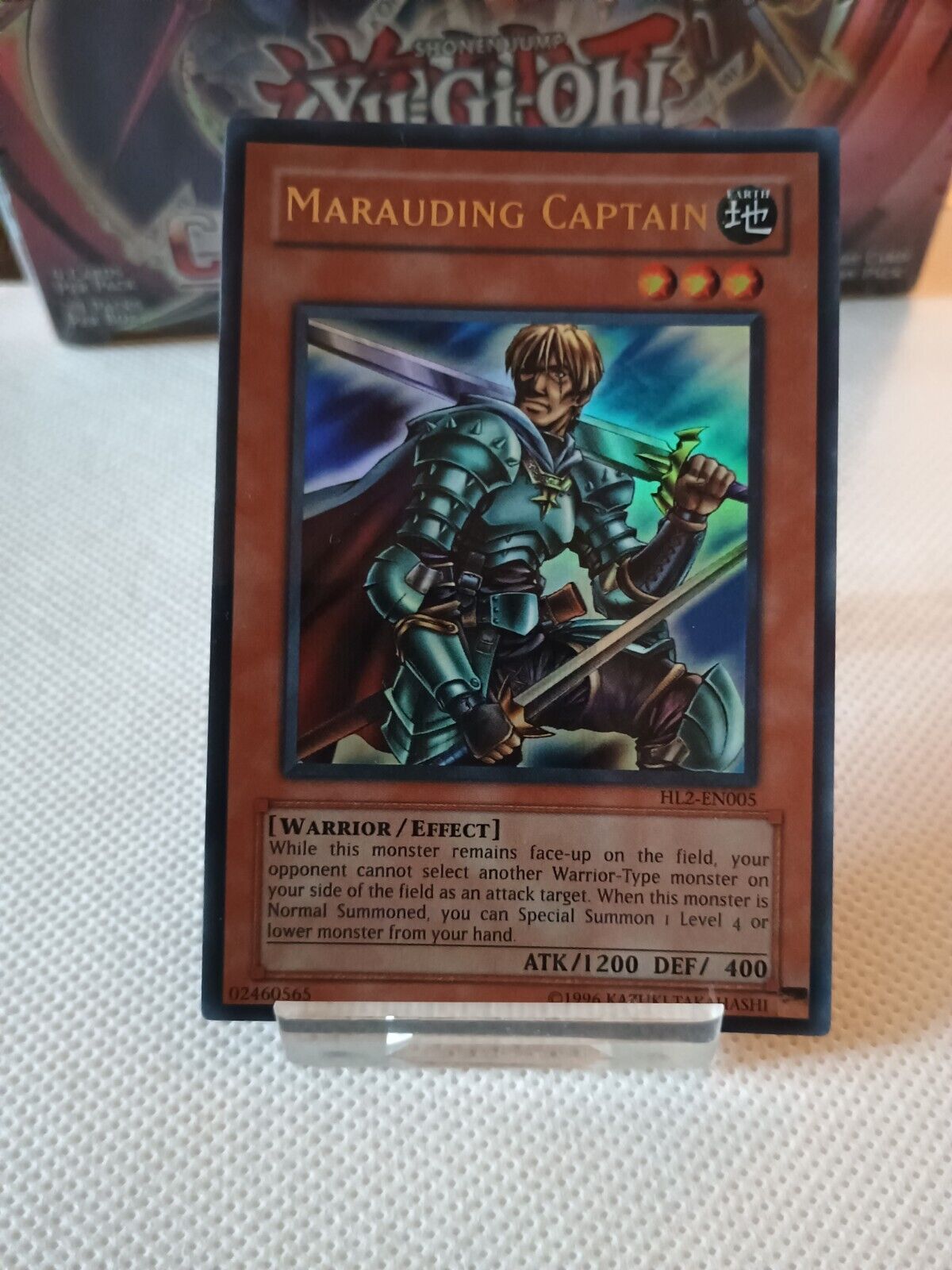Yugioh HL2-EN005 Marauding Captain Ultra Rare Hobby League